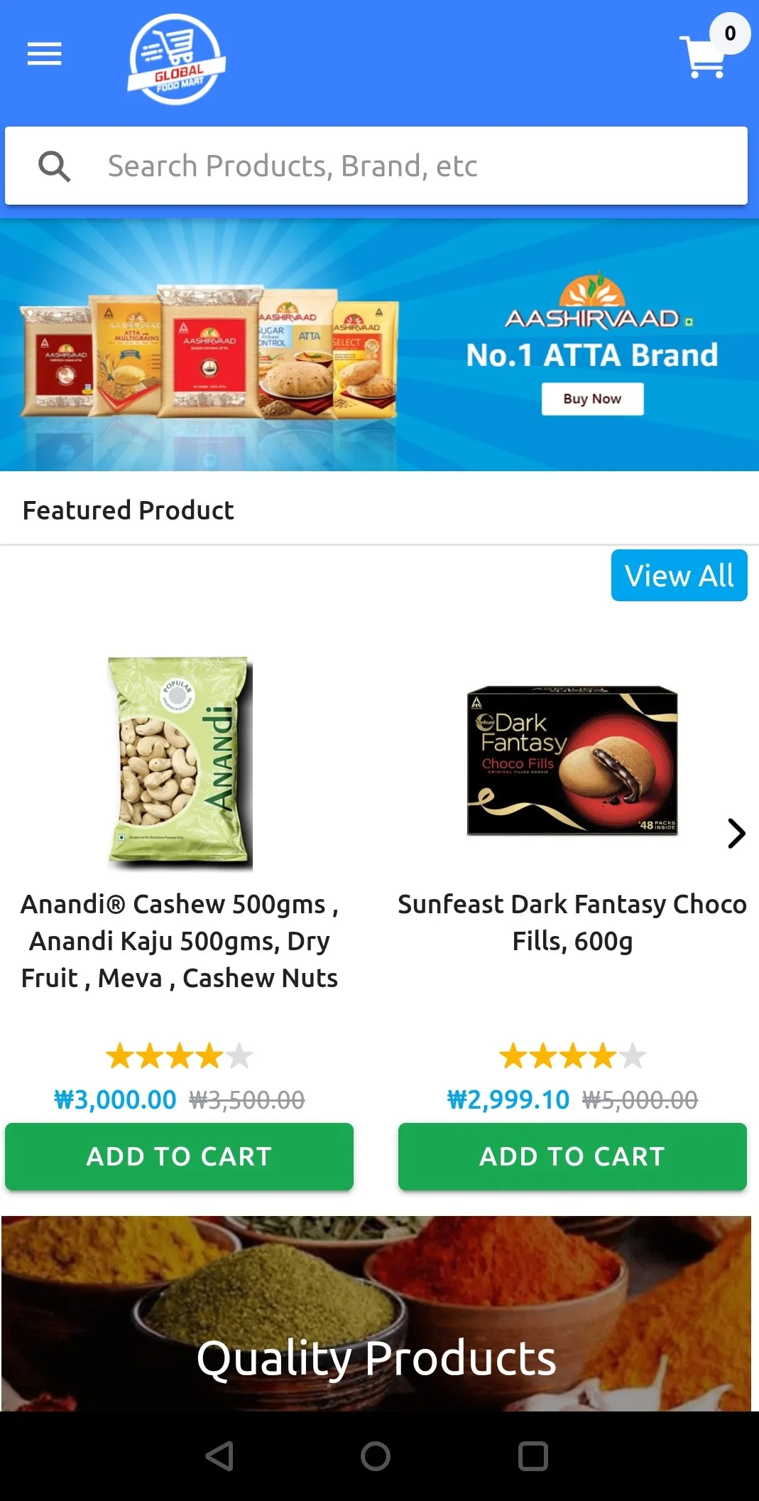 Gmart : Online Grocery Shoppin | Indus Appstore | Screenshot