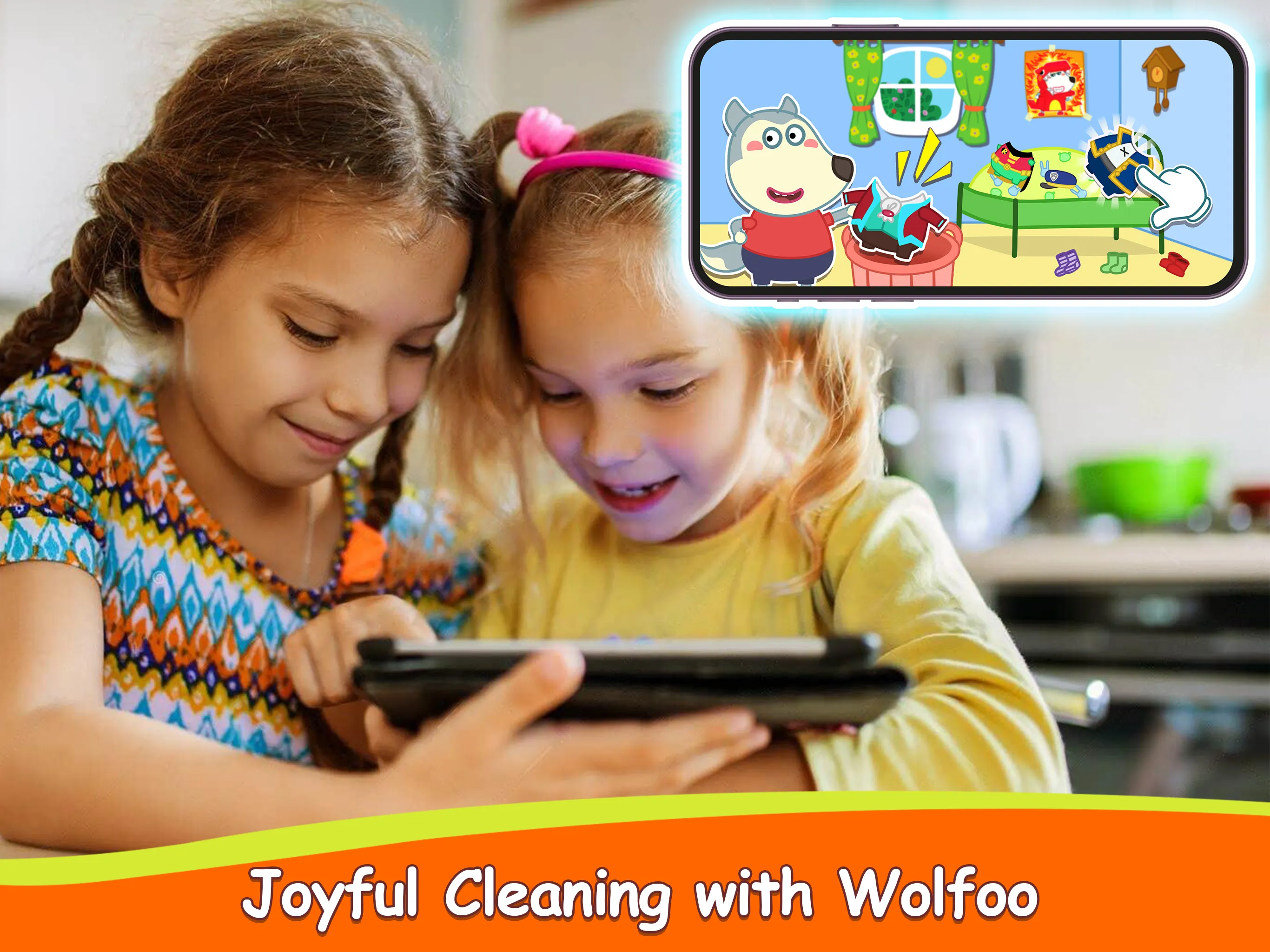 Wolfoo House Cleanup Life | Indus Appstore | Screenshot