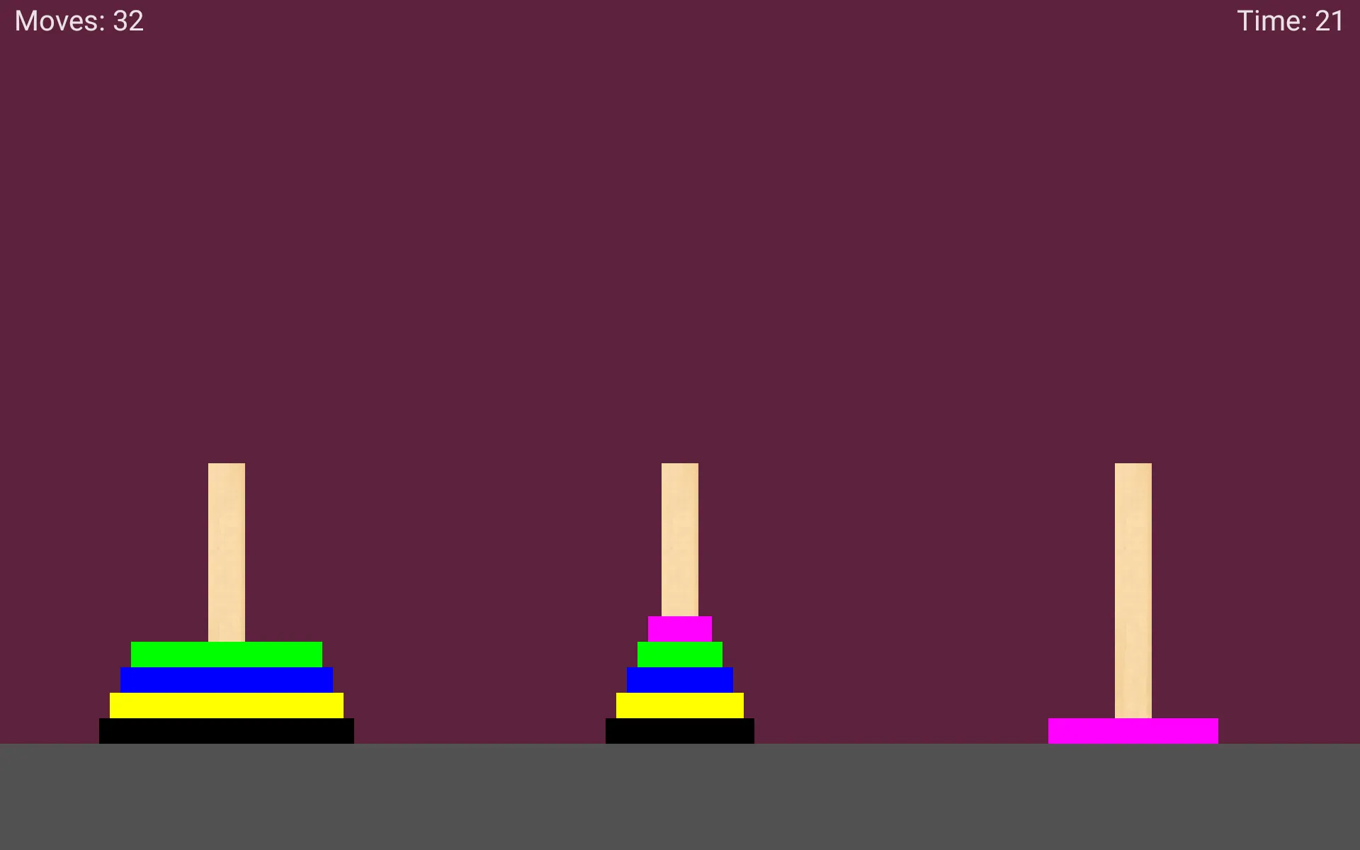 Tower of Hanoi | Indus Appstore | Screenshot