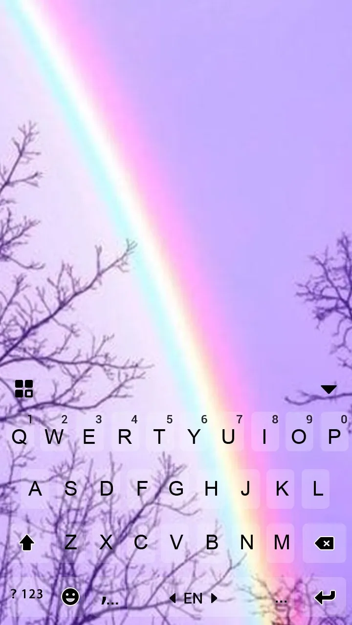 Rainbow Transparent Themes | Indus Appstore | Screenshot