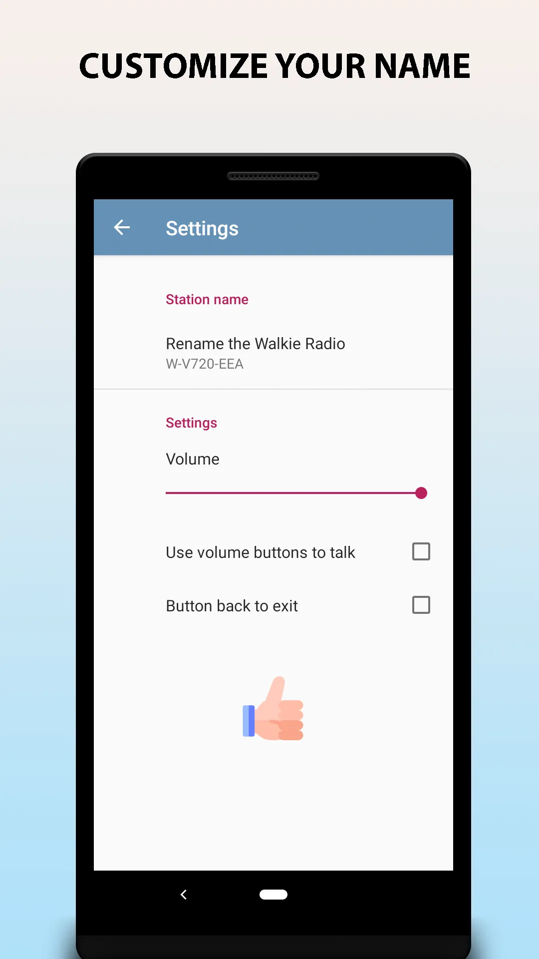 Walkie Talkie Radio | Indus Appstore | Screenshot