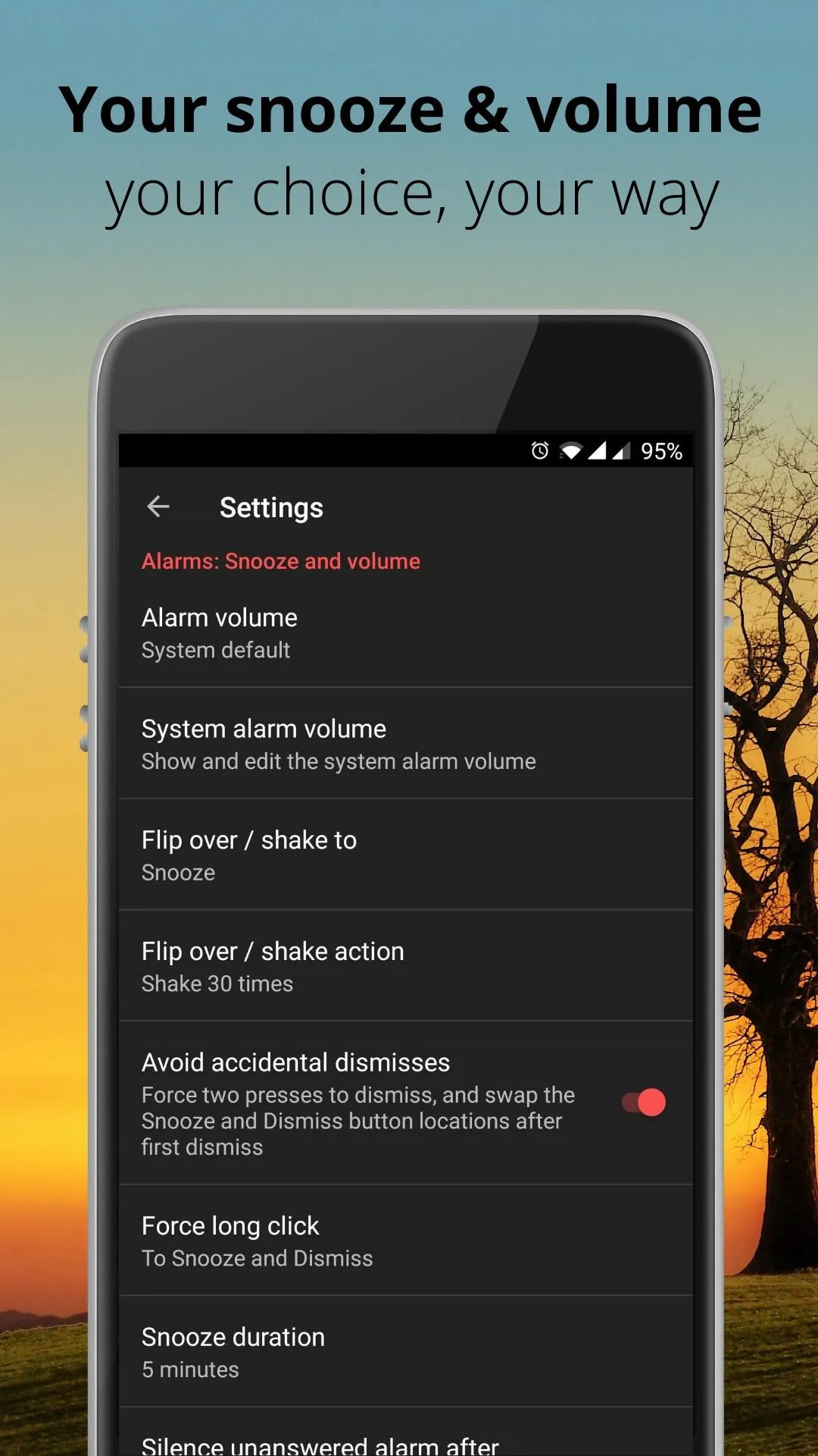 Alarmatic: wake up your way | Indus Appstore | Screenshot