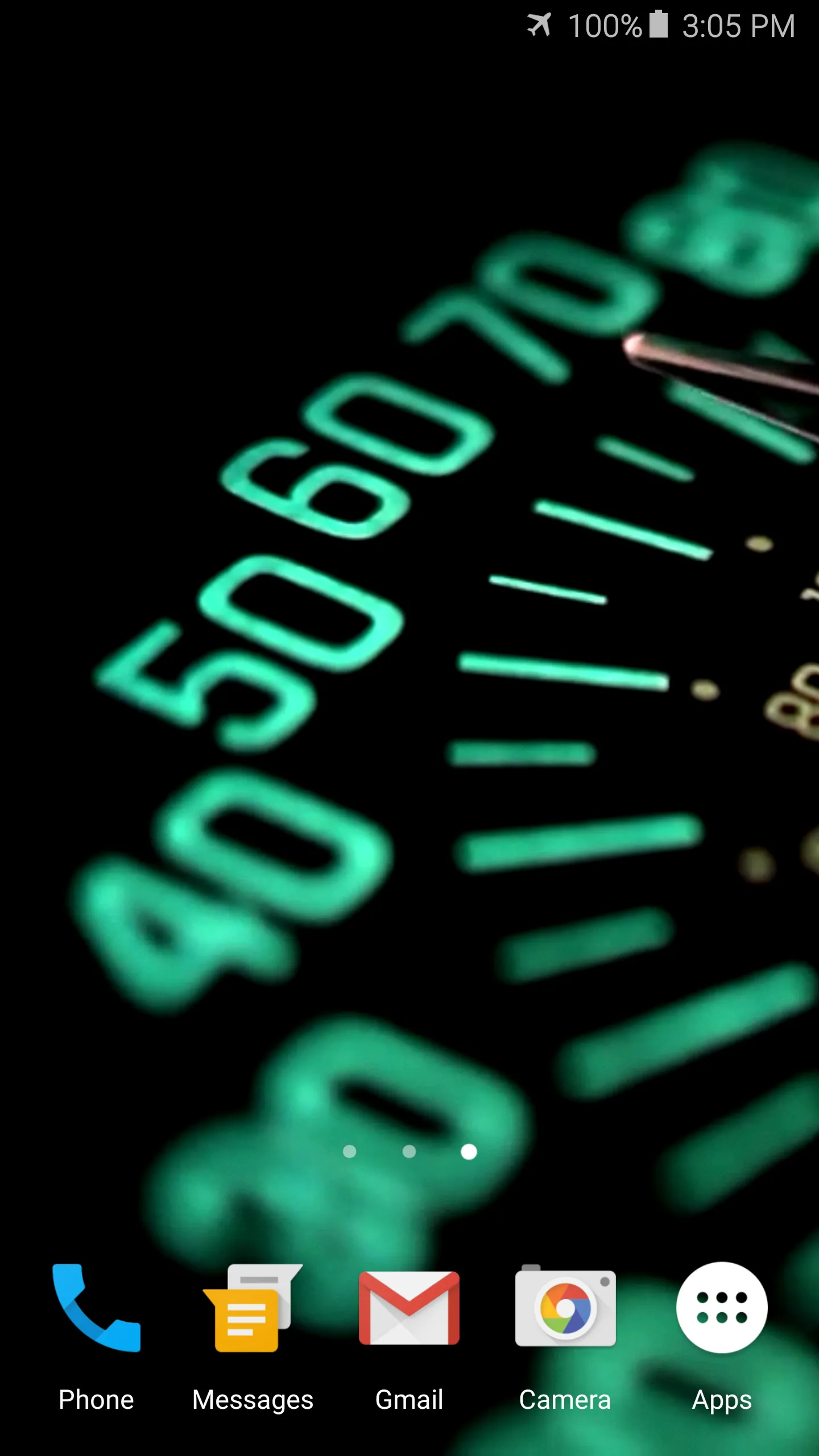 Speedometer 3D Live Wallpaper | Indus Appstore | Screenshot