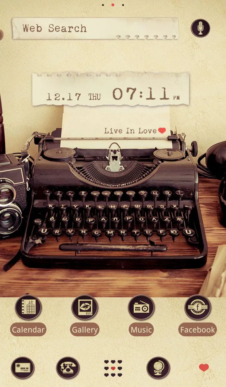 Retro  Wallpaper-Typewriter- | Indus Appstore | Screenshot