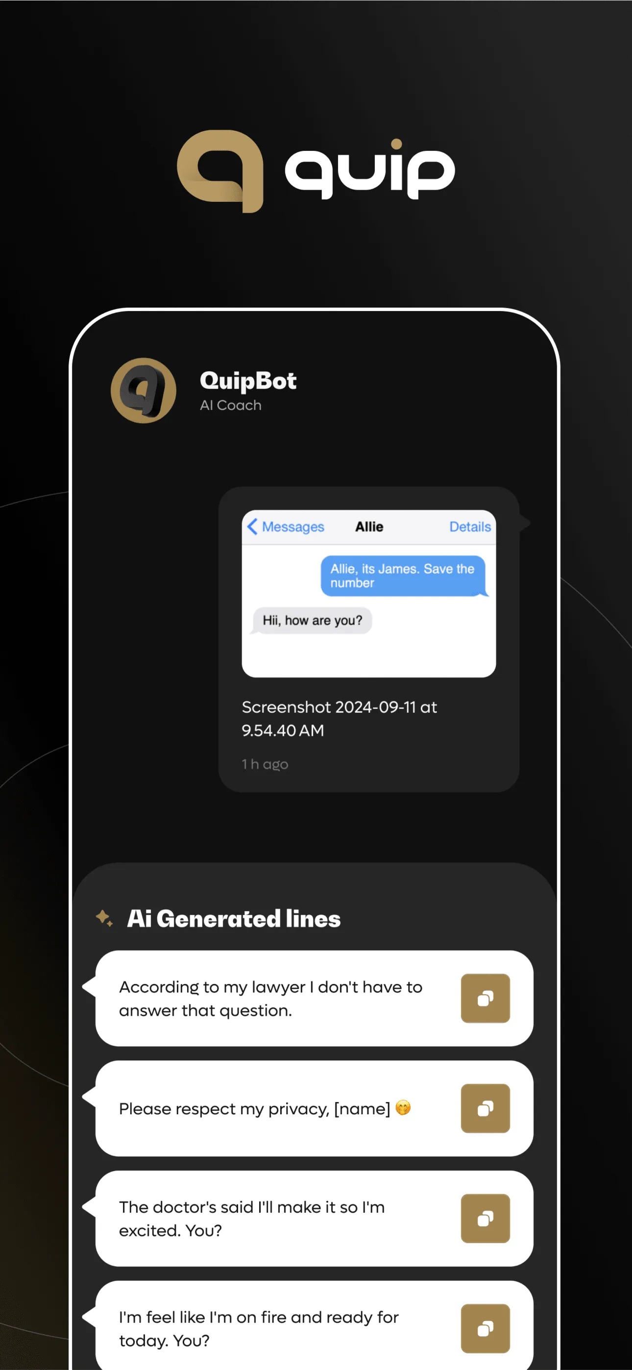 Quip: text Game & Social media | Indus Appstore | Screenshot