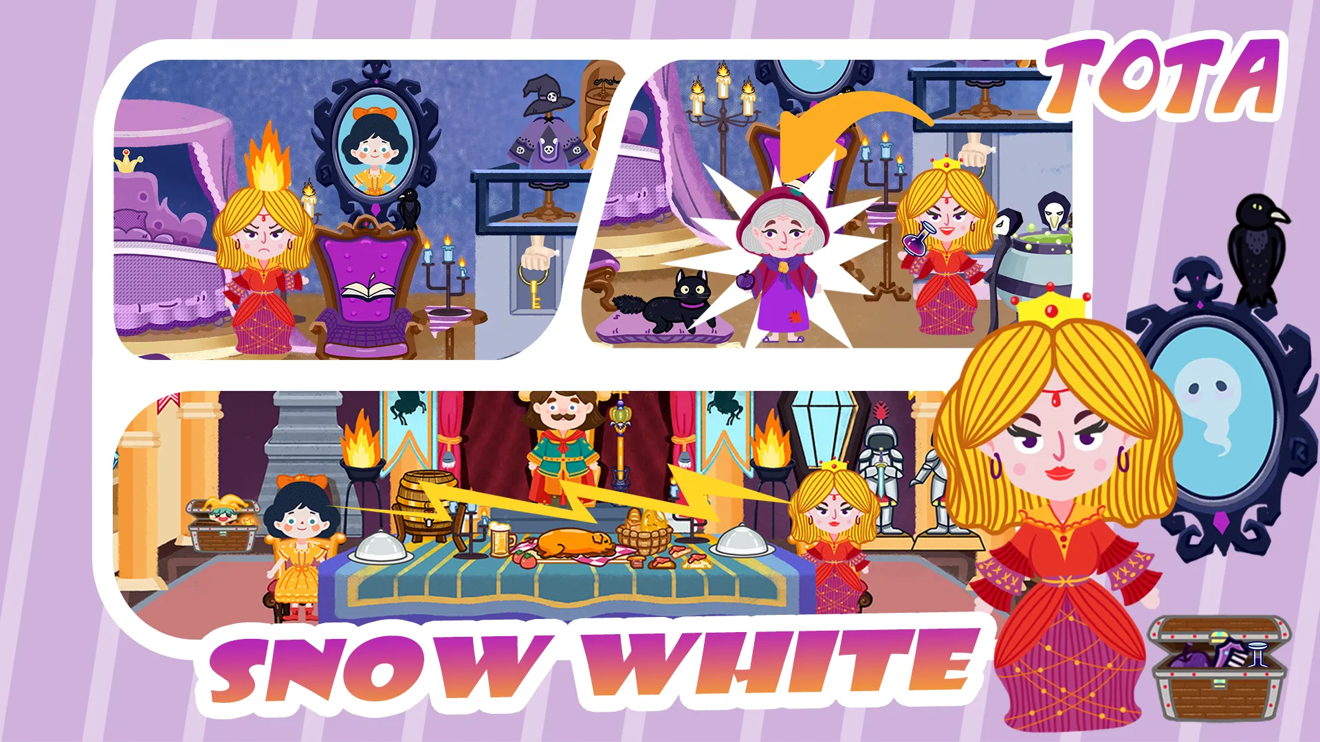 Tota Fairy Tales-Snow White | Indus Appstore | Screenshot