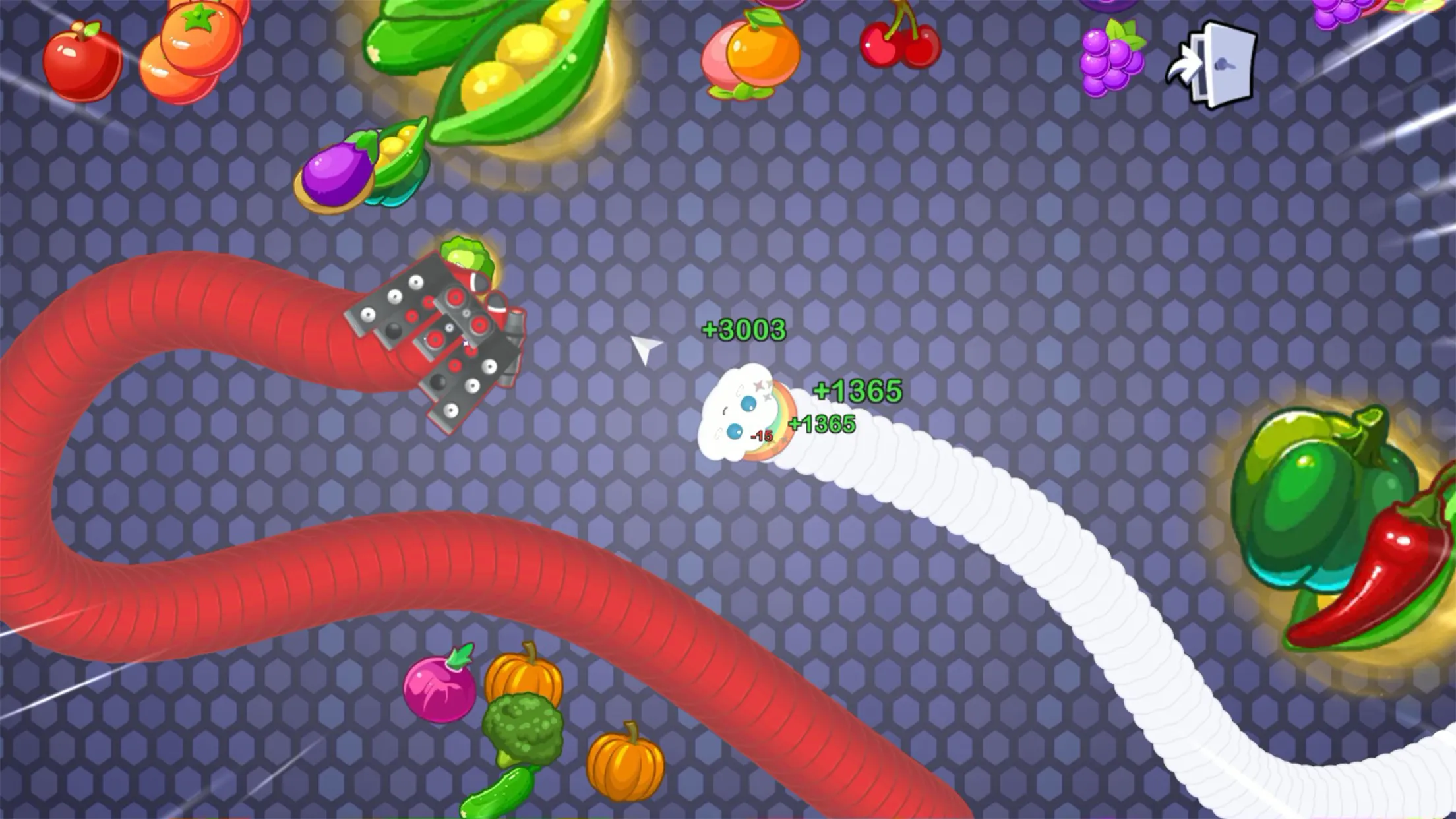 Worms Merge: idle snake game | Indus Appstore | Screenshot