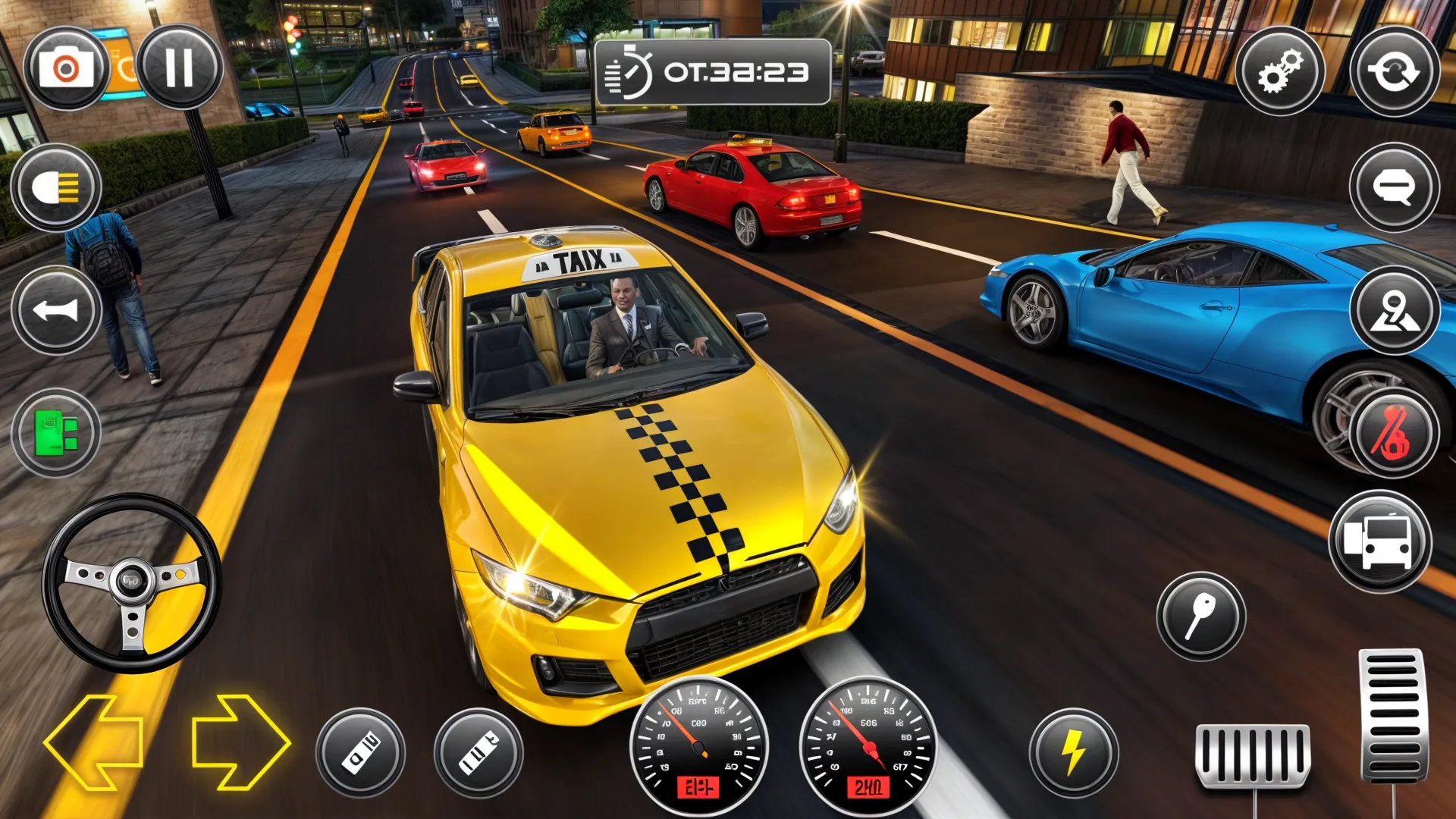 Crazy Car Taxi Simulator | Indus Appstore | Screenshot