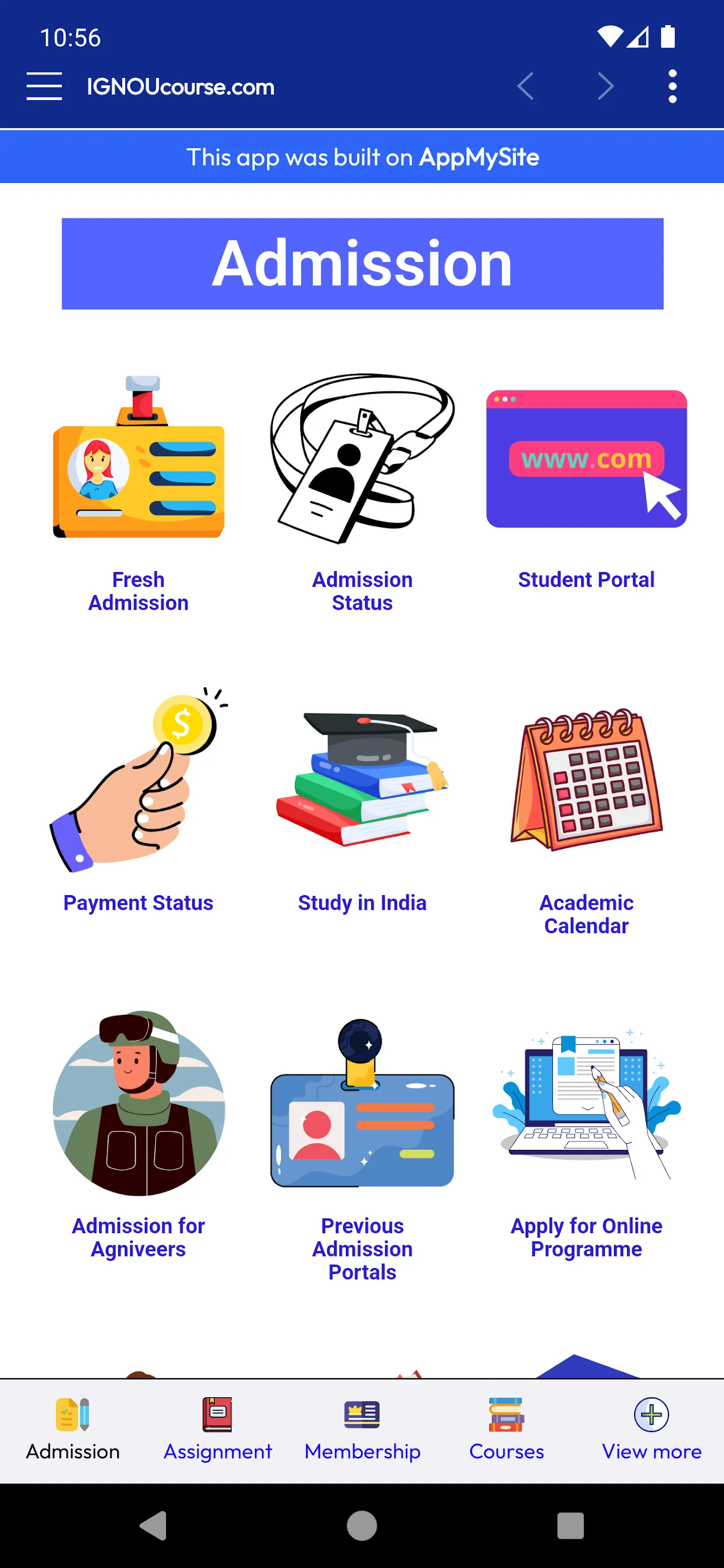 IGNOU Course app | Indus Appstore | Screenshot