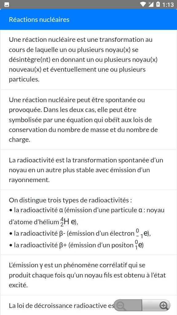 Résumé Physique | Indus Appstore | Screenshot