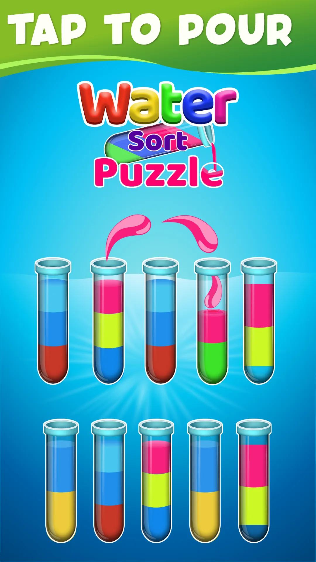 Water Sort Color Sorting games | Indus Appstore | Screenshot