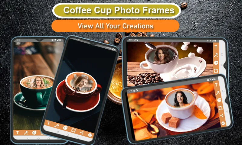 Coffee Cup Photo Frames | Indus Appstore | Screenshot