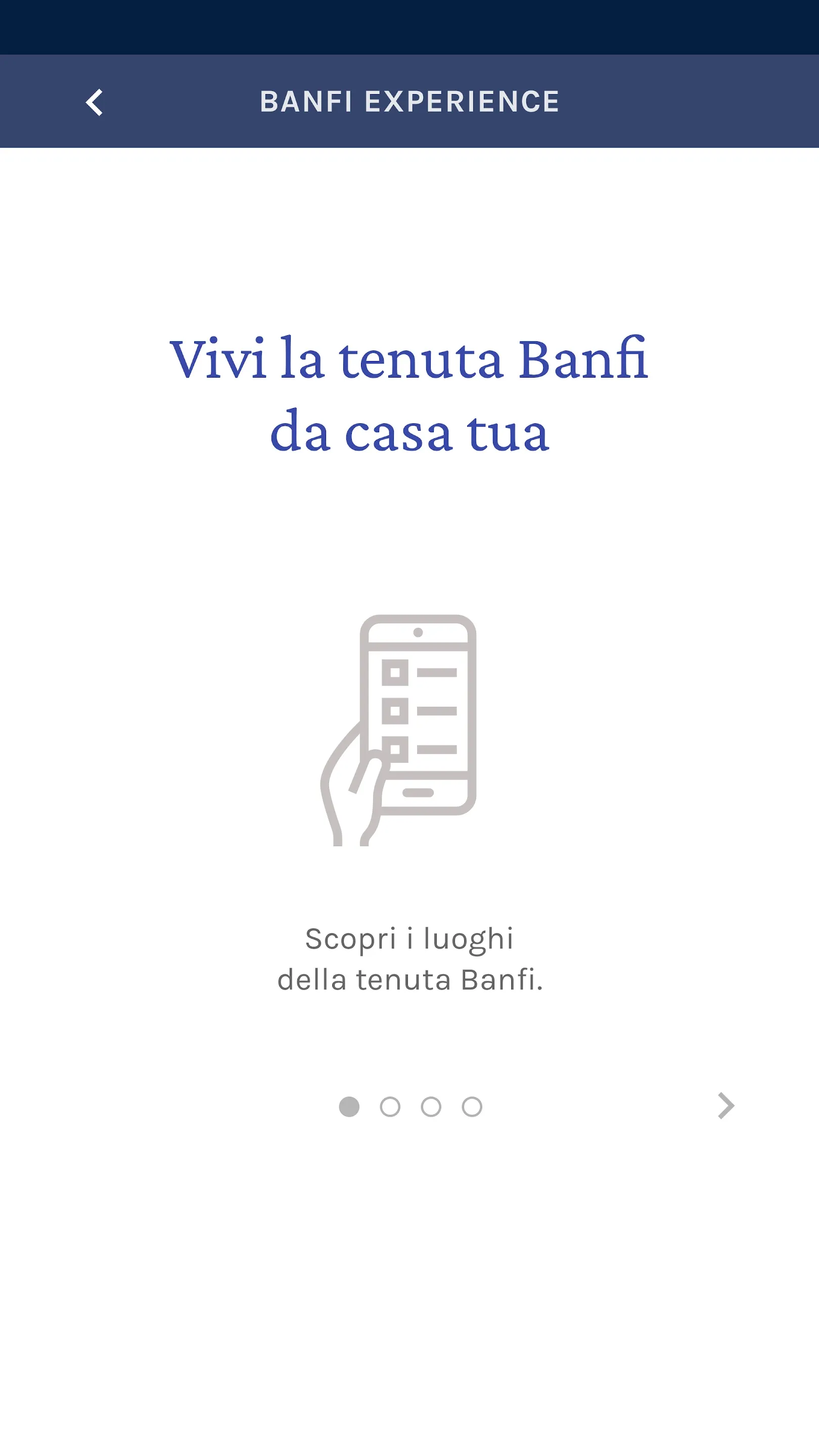 Banfi Experience | Indus Appstore | Screenshot