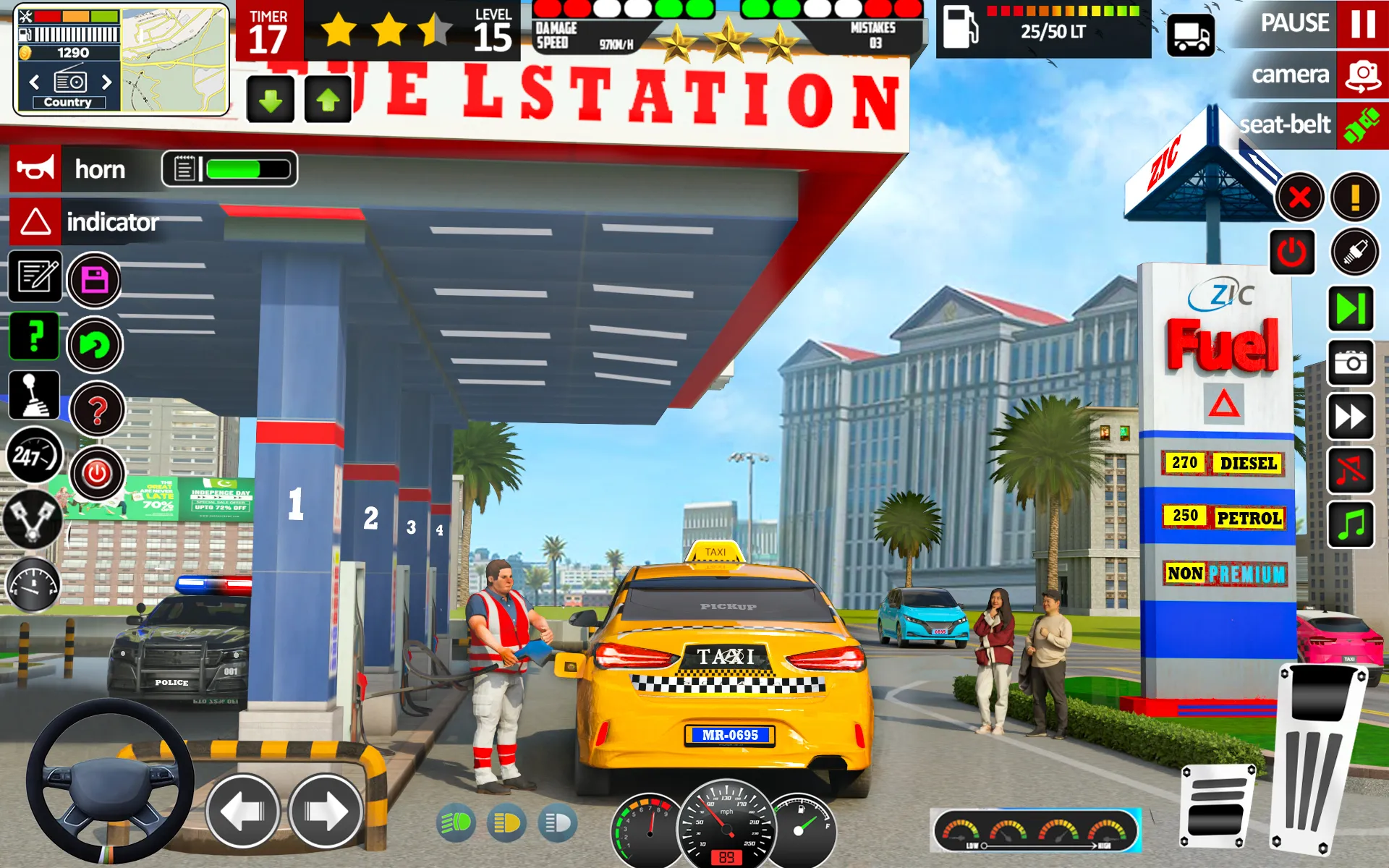 Car Driving Taxi Simulator | Indus Appstore | Screenshot