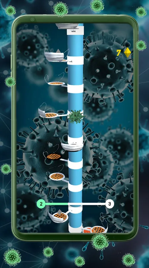 Kick the Virus | Indus Appstore | Screenshot