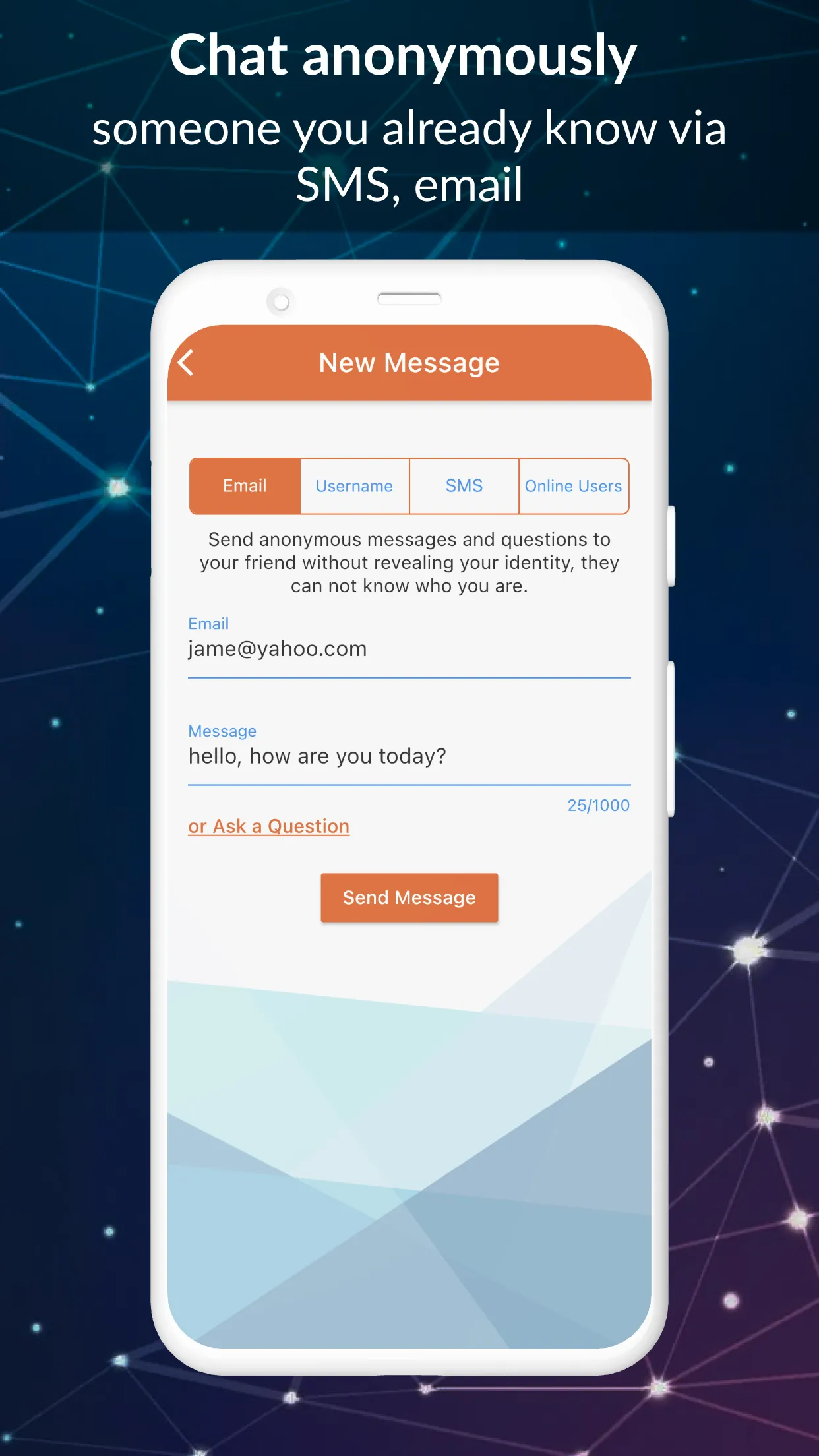 ZigZag - Random Anonymous Chat | Indus Appstore | Screenshot