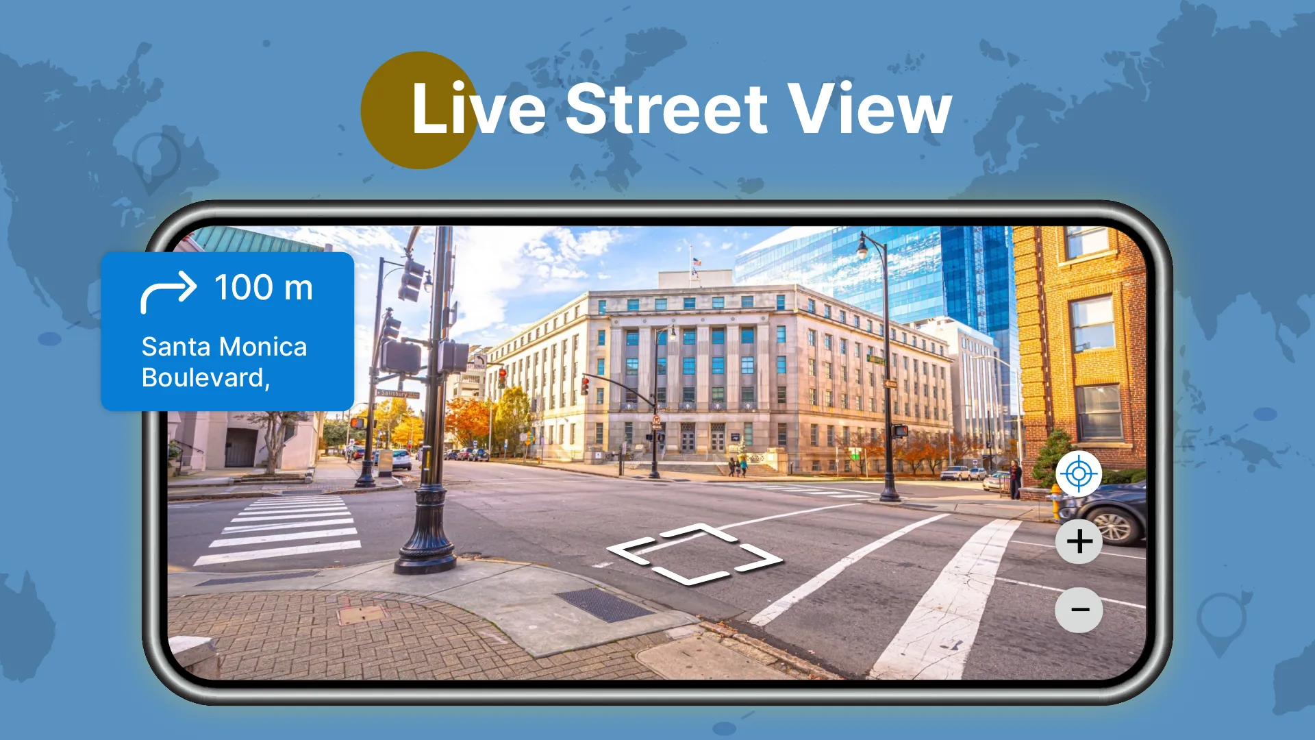 Street View Live 3D GPS Map | Indus Appstore | Screenshot