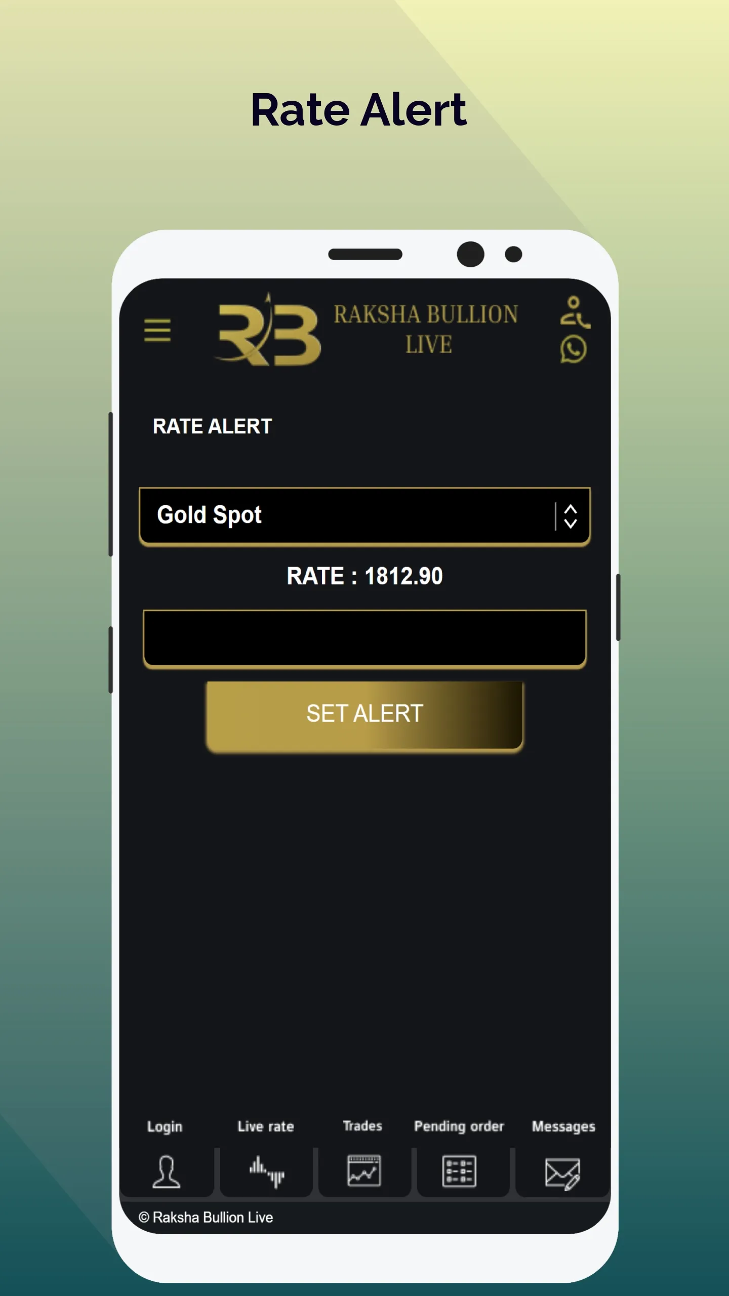 Raksha Bullion Live | Indus Appstore | Screenshot