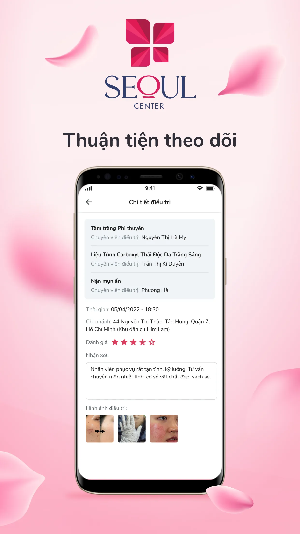 Thẩm Mỹ Viện Seoul Center | Indus Appstore | Screenshot