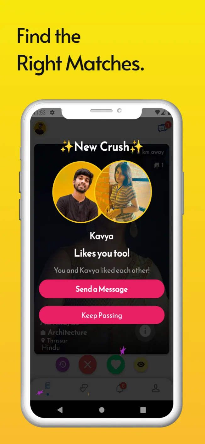 Mizhi - Malayali Dating App | Indus Appstore | Screenshot