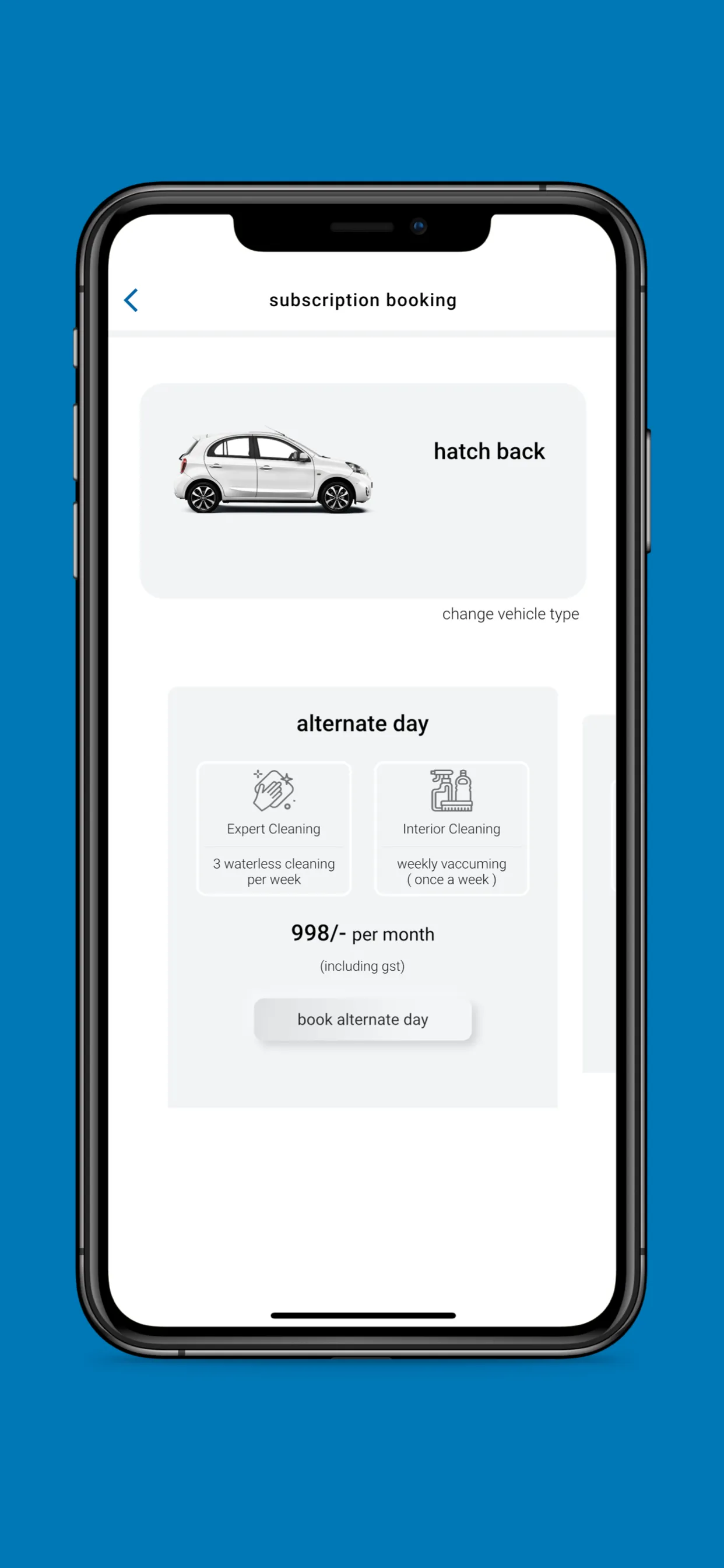 Carselona - Car Wash Service | Indus Appstore | Screenshot