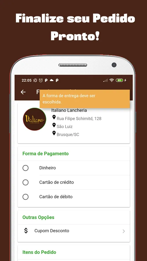 Italiano Lancheria | Indus Appstore | Screenshot