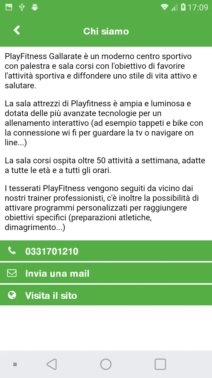 PlayFitness Gallarate | Indus Appstore | Screenshot