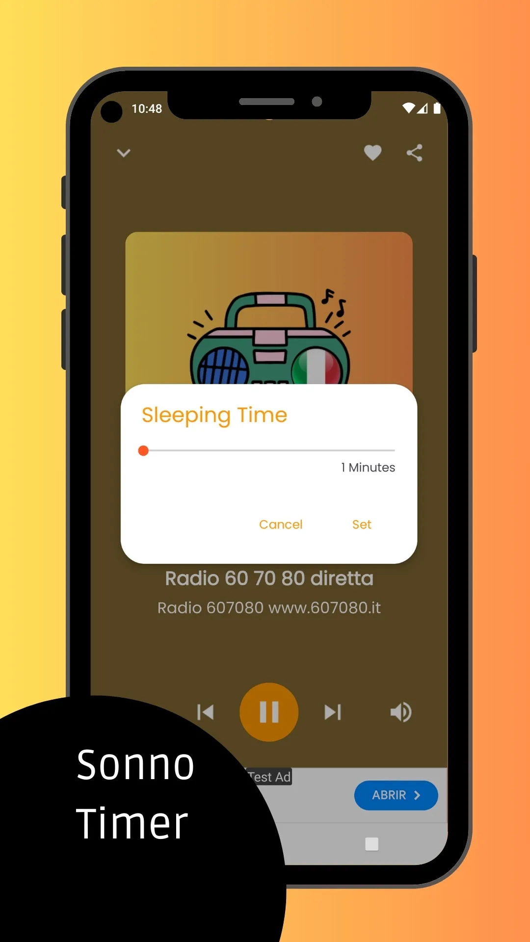 FM Radio 60 70 80 Network IT | Indus Appstore | Screenshot