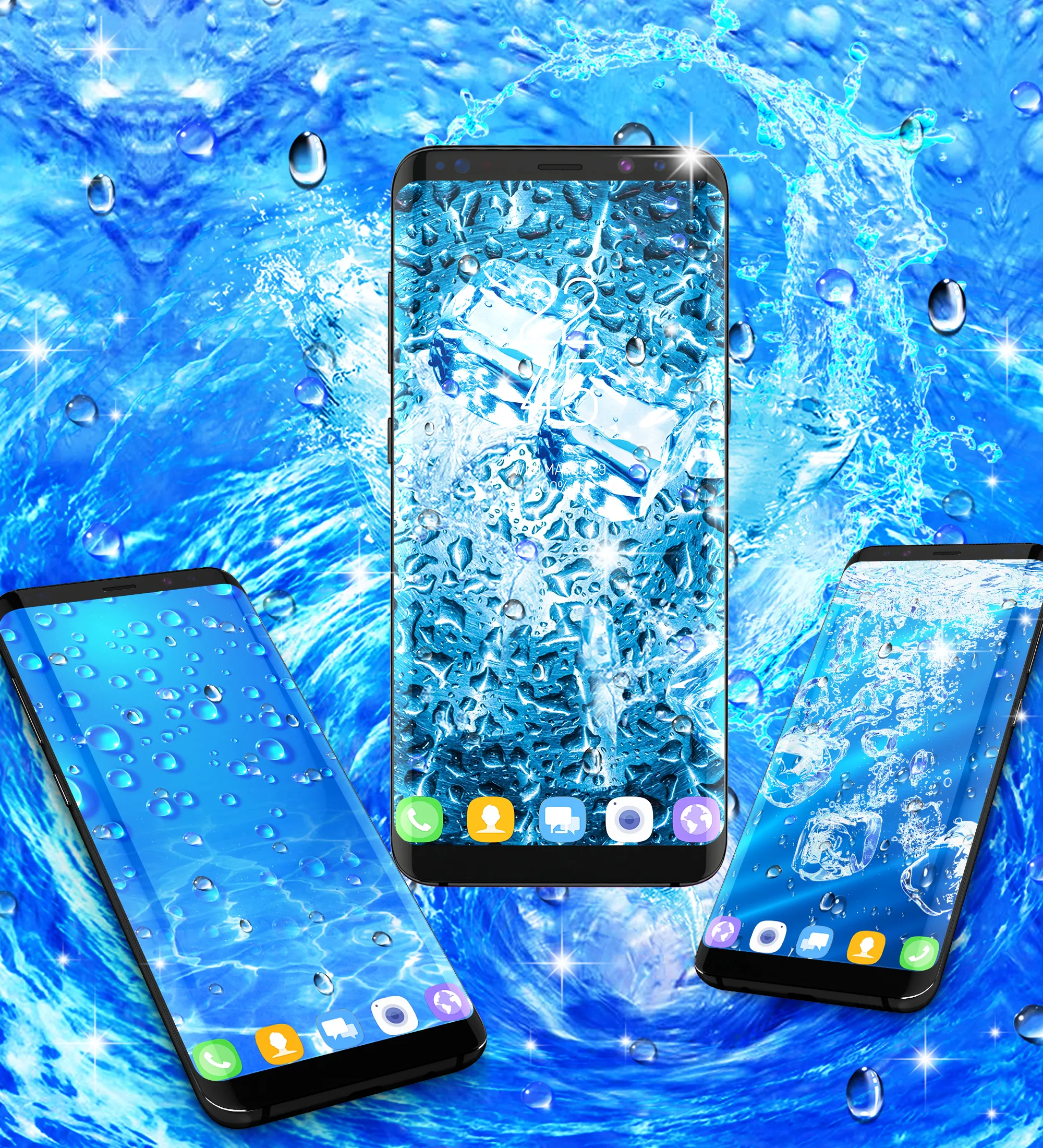 Watersplash live wallpaper | Indus Appstore | Screenshot