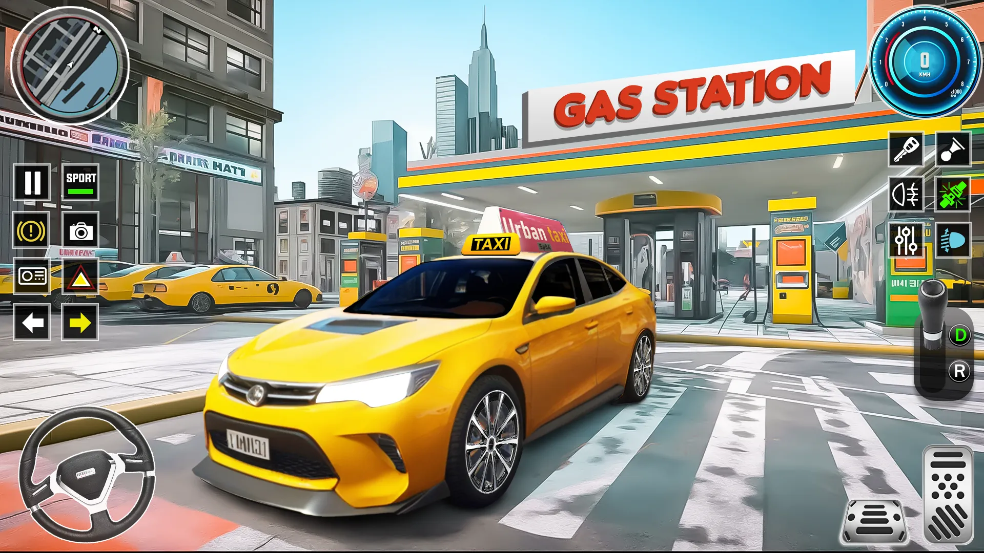 US Taxi Driver: Taxi Games | Indus Appstore | Screenshot