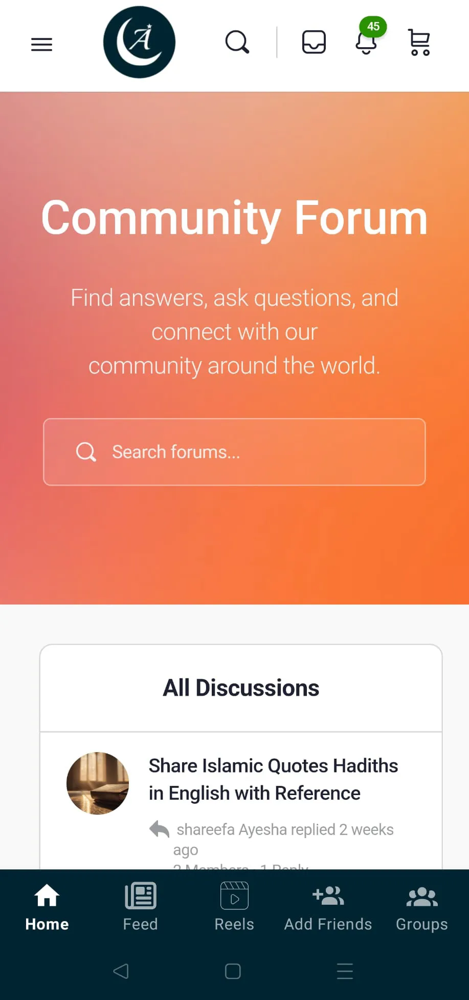 Alfafaa Connect | Indus Appstore | Screenshot