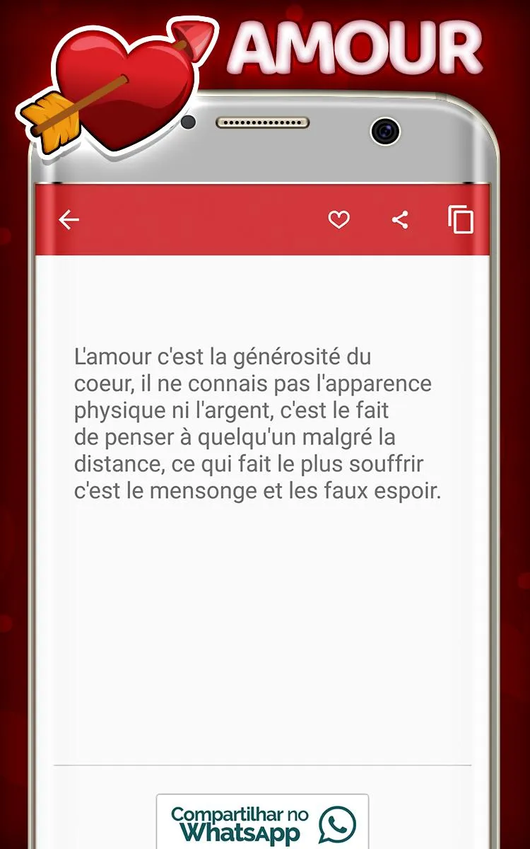 Messages SMS d'amour | Indus Appstore | Screenshot