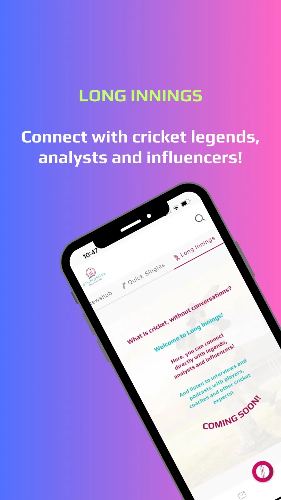 StumpMike - Live Cricket | Indus Appstore | Screenshot