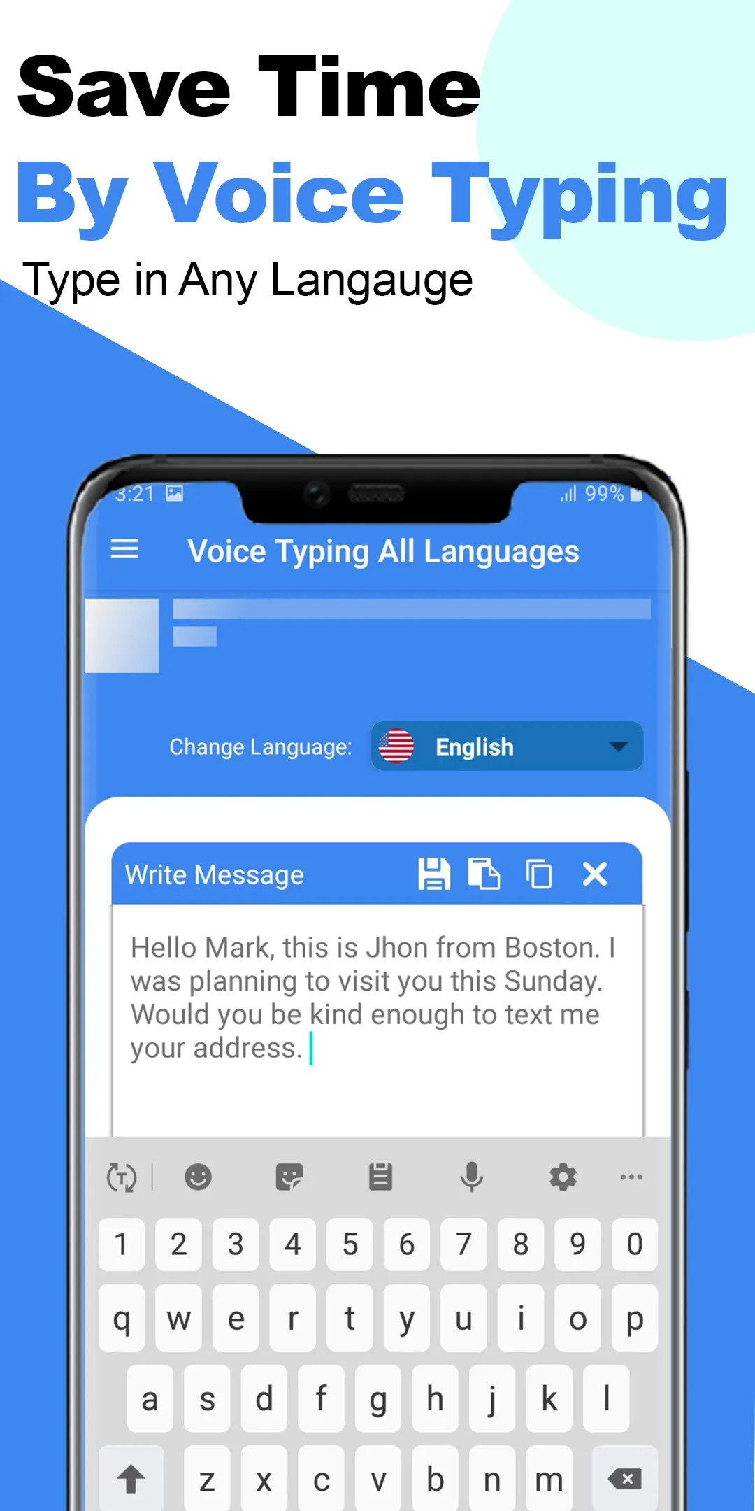 All Langauges Voice Typing | Indus Appstore | Screenshot