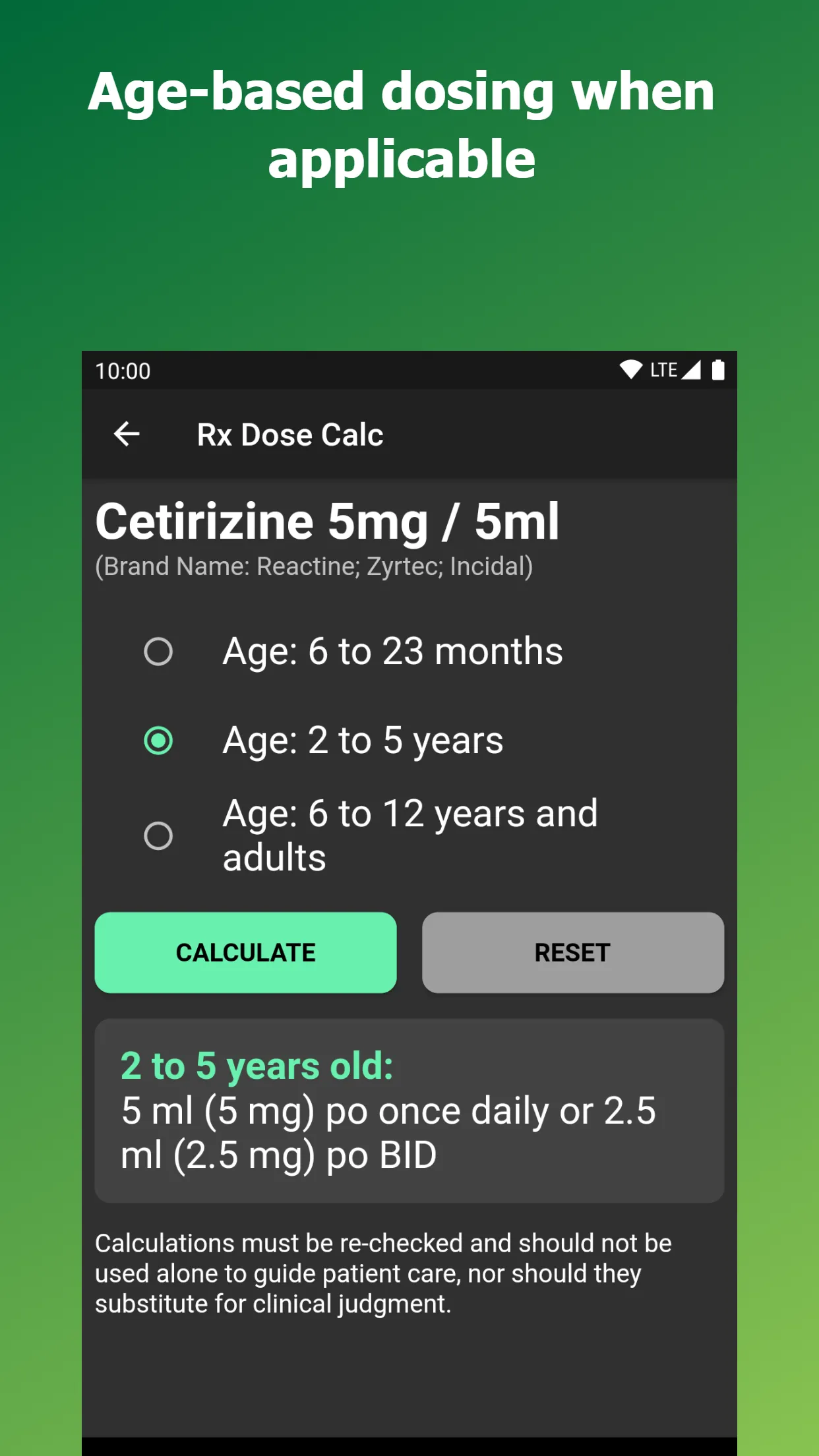 Pediatric Dose Calculator | Indus Appstore | Screenshot