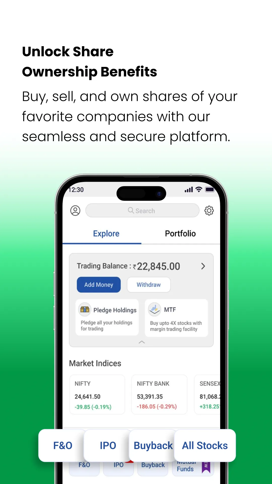 Indiabulls Securities: Stocks | Indus Appstore | Screenshot