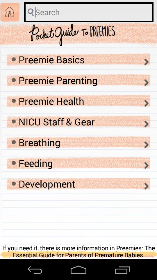 MyPreemie app | Indus Appstore | Screenshot