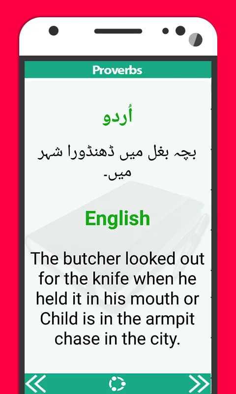 Proverbs Dictionary | Indus Appstore | Screenshot