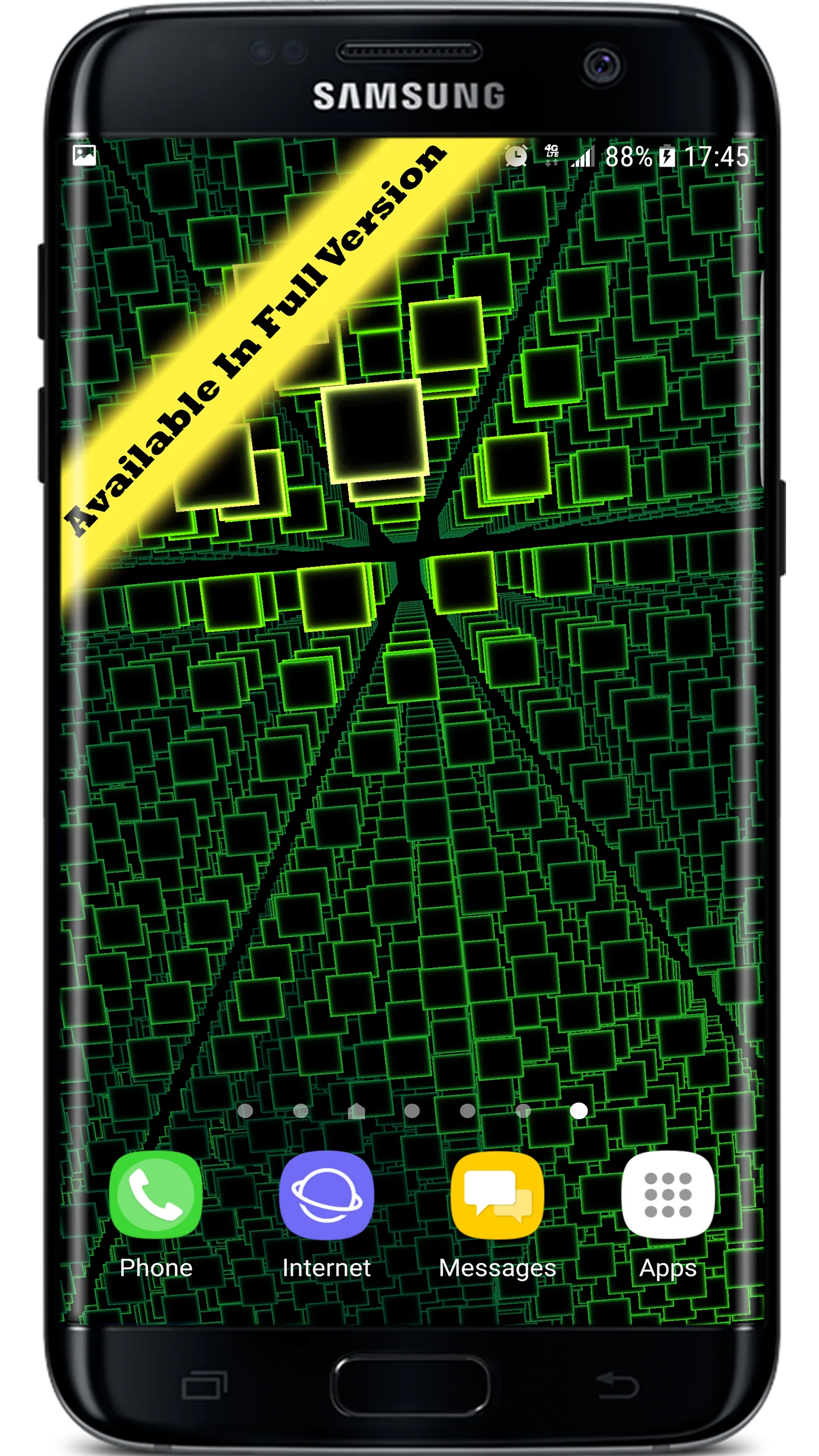 Infinity Parallax Squares 3D L | Indus Appstore | Screenshot