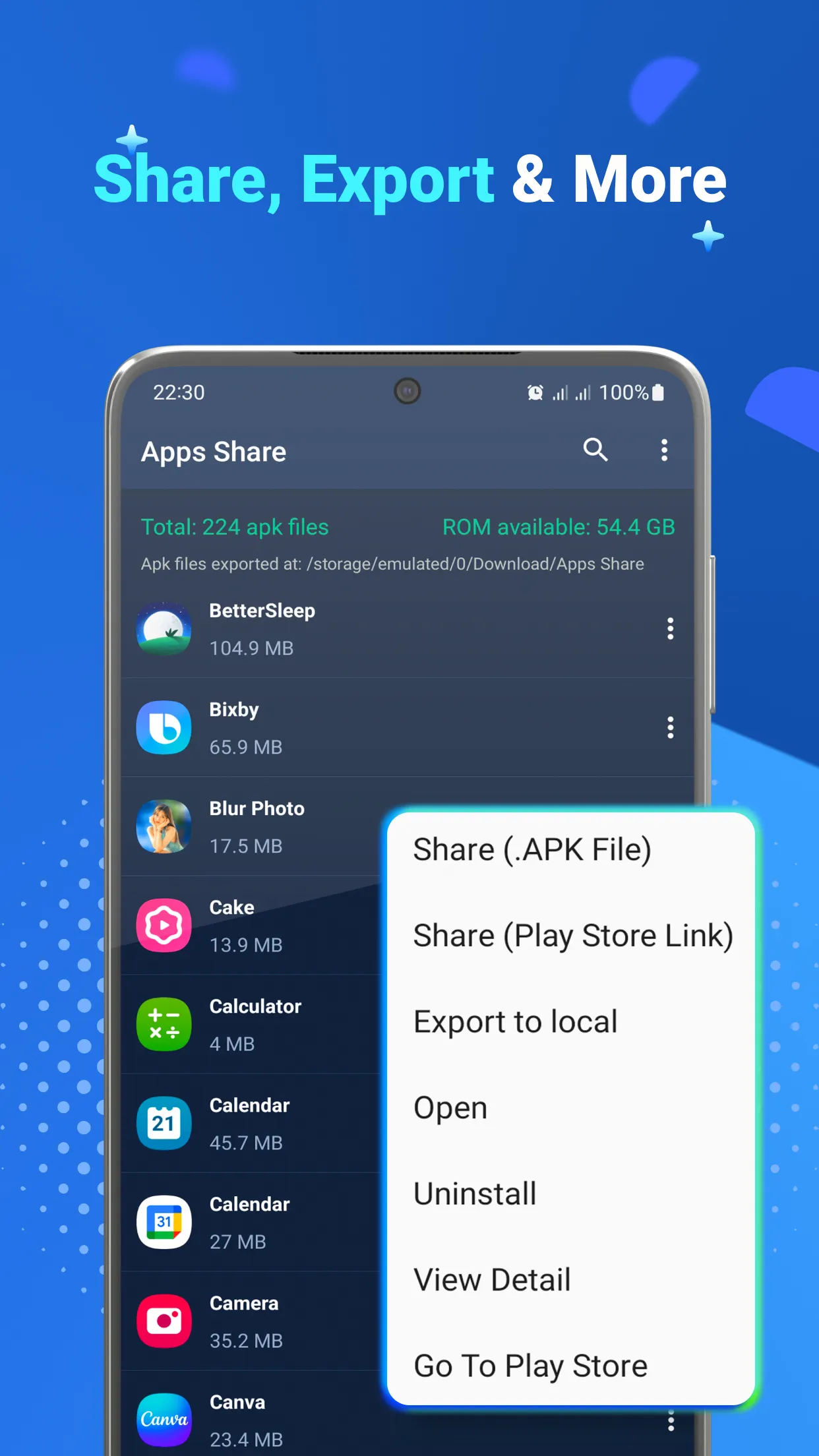 Apps Share, Apk Share & Backup | Indus Appstore | Screenshot