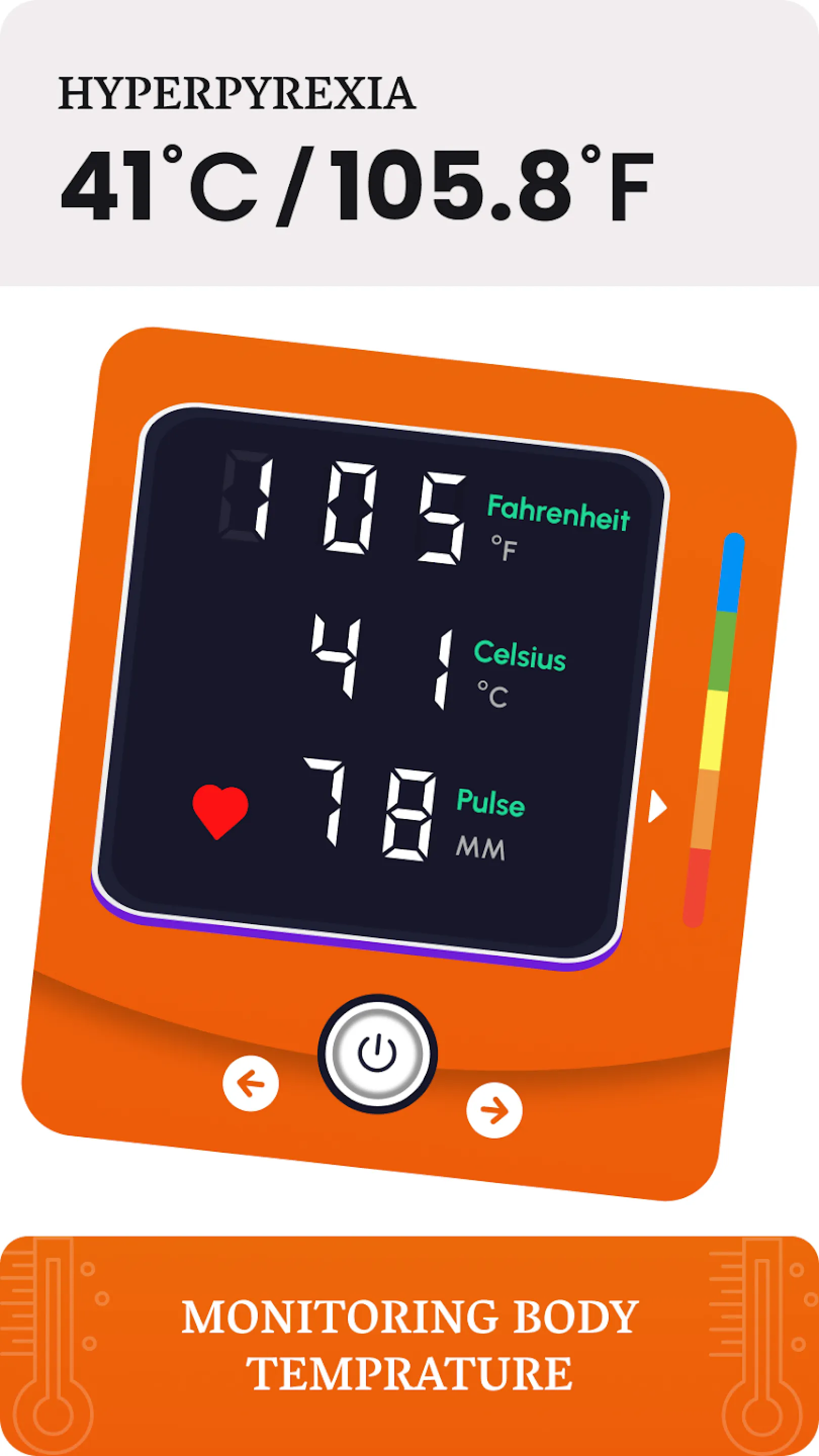 Body Temperature Fever Tracker | Indus Appstore | Screenshot