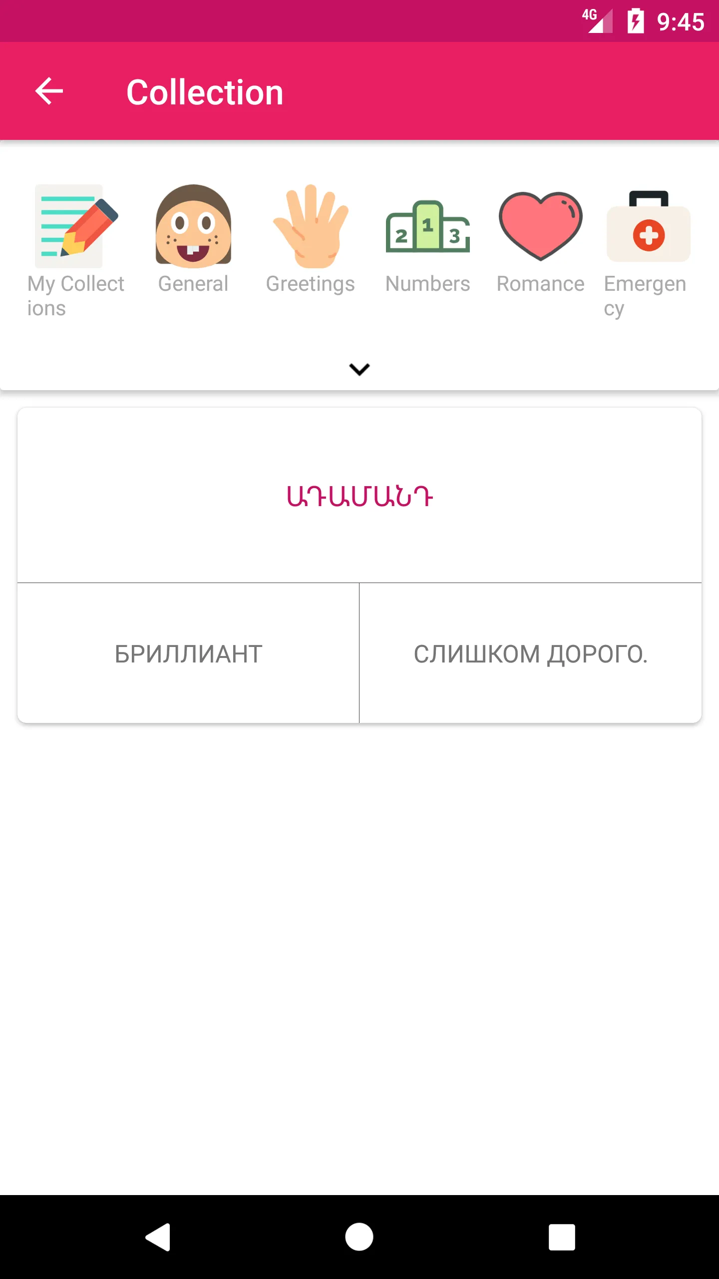 Armenian Russian Dictionary | Indus Appstore | Screenshot