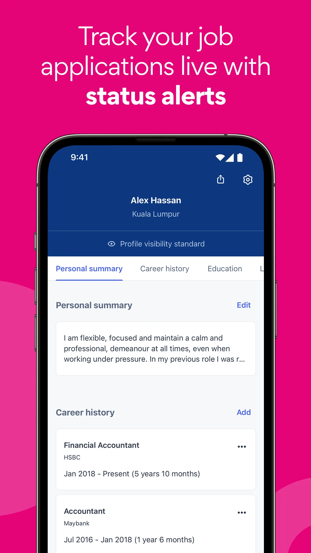 Jobstreet: Job Search & Career | Indus Appstore | Screenshot