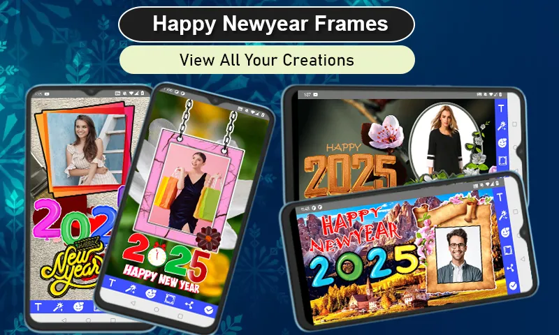 Happy Newyear Photo Frames | Indus Appstore | Screenshot