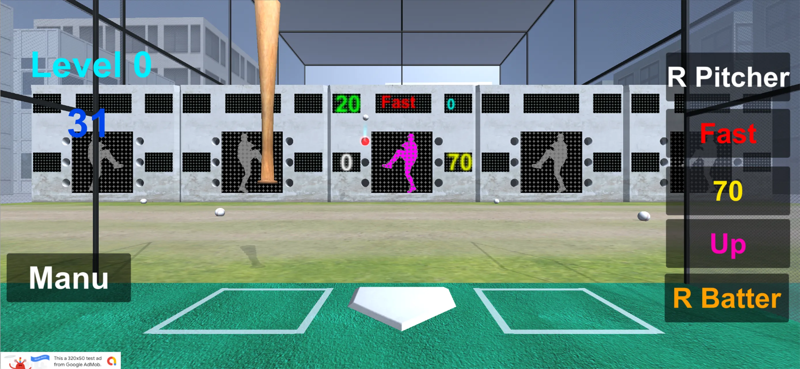 Baseball Batting Cage -3D | Indus Appstore | Screenshot