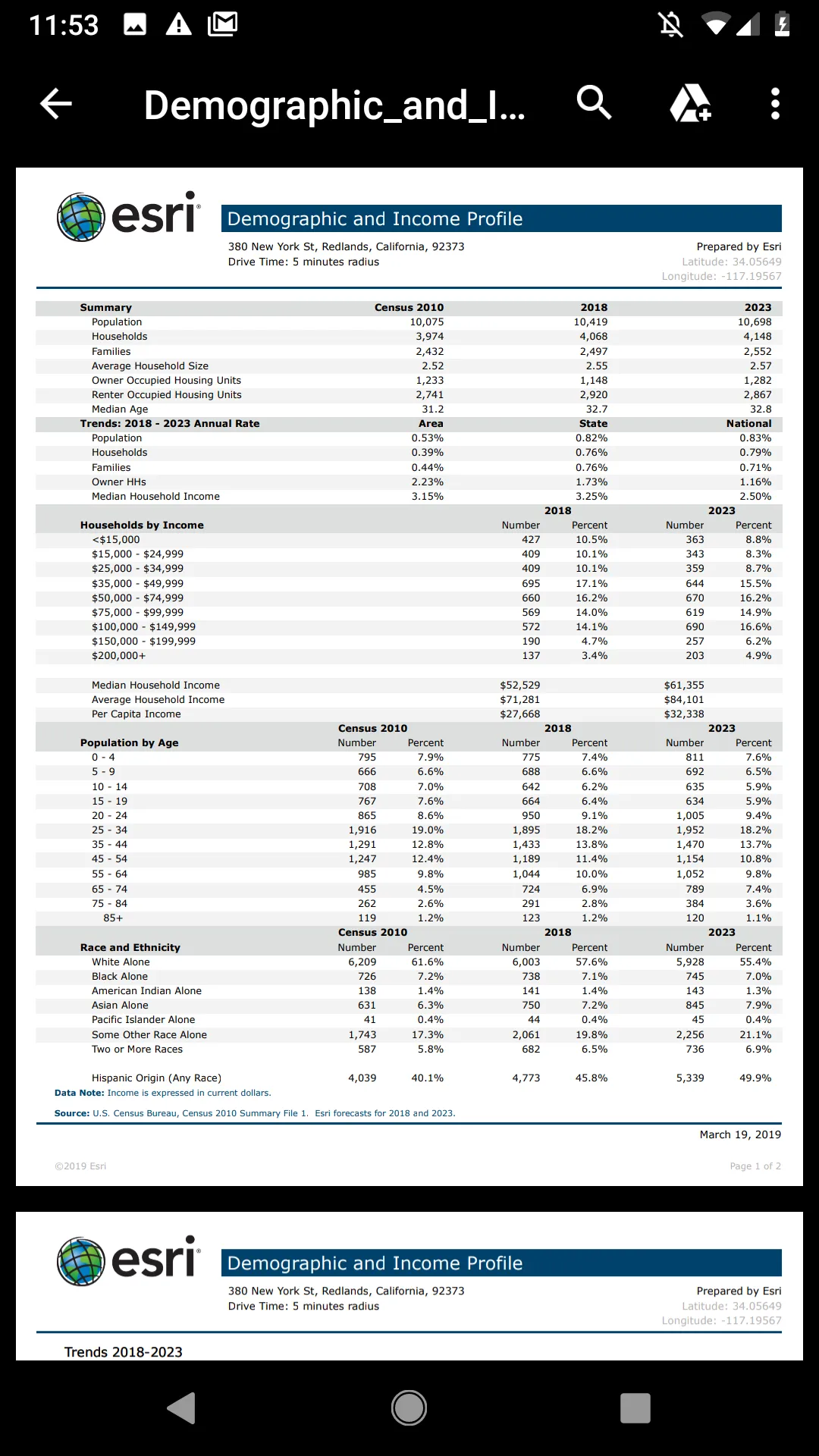 ArcGIS Business Analyst | Indus Appstore | Screenshot