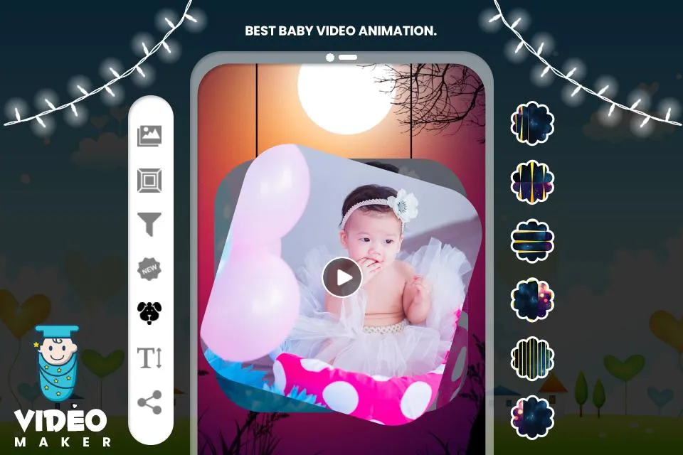 Baby Video Maker | Indus Appstore | Screenshot