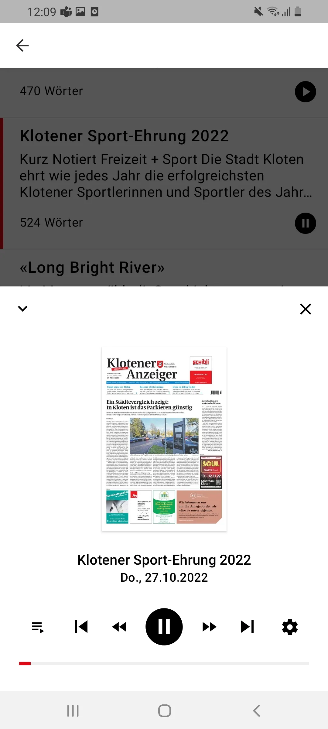 Klotener Anzeiger | Indus Appstore | Screenshot