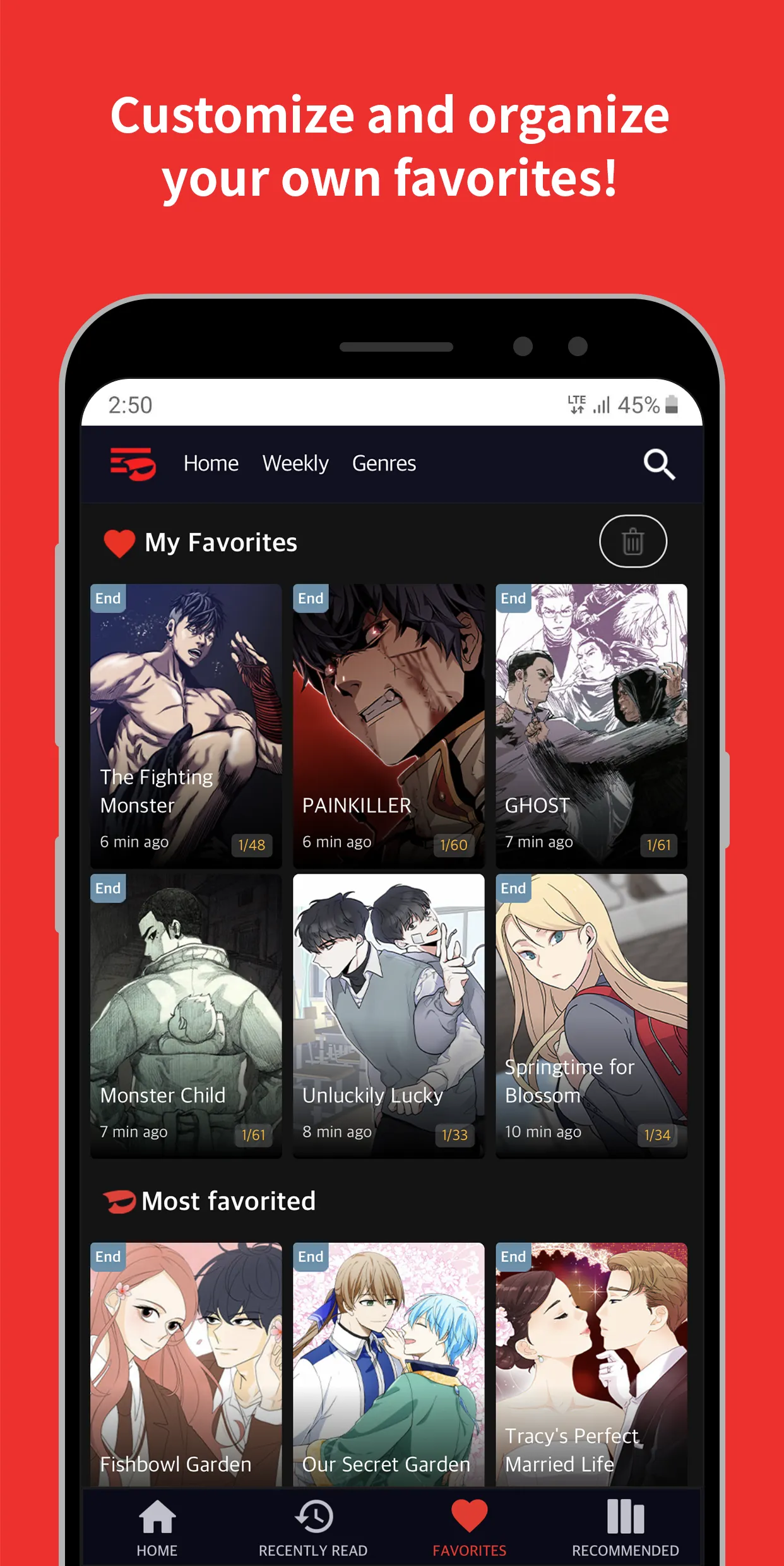 Toomics - Read Premium Comics | Indus Appstore | Screenshot