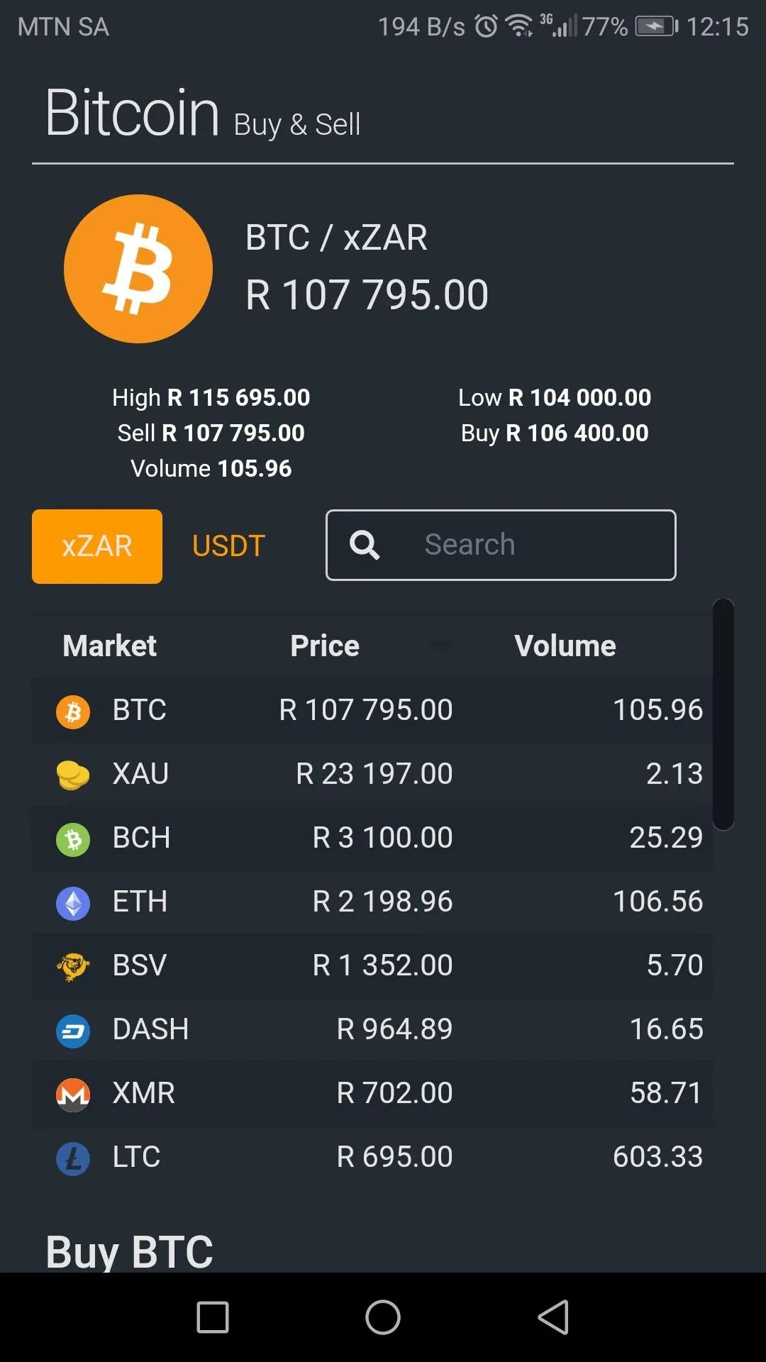 AltCoinTrader: Bitcoin, Crypto | Indus Appstore | Screenshot